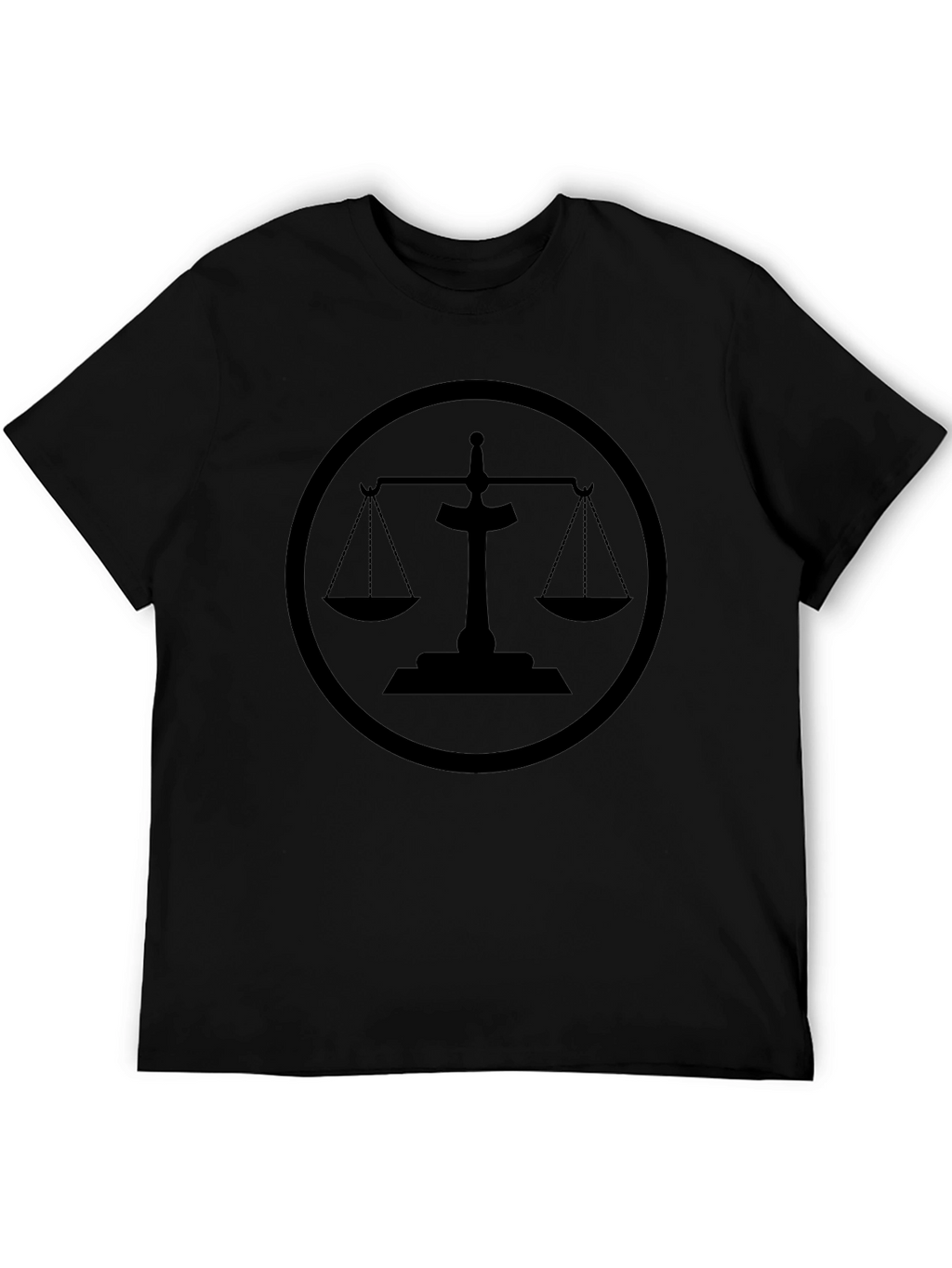 Scales of Justice T-Shirt - Classic Symbol Tee