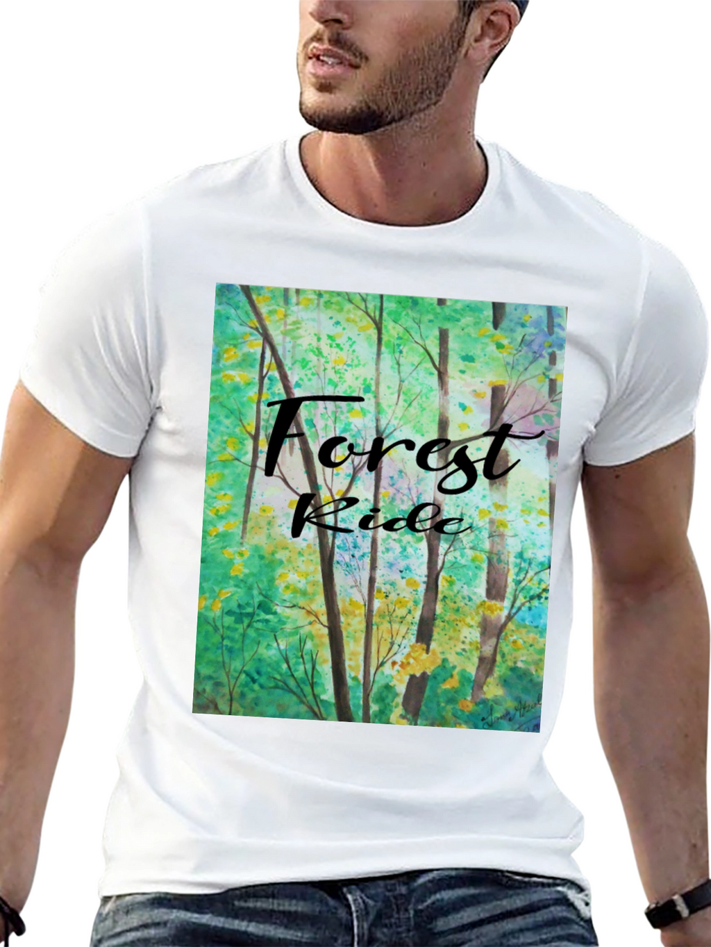 Forest Ride Graphic T-Shirt