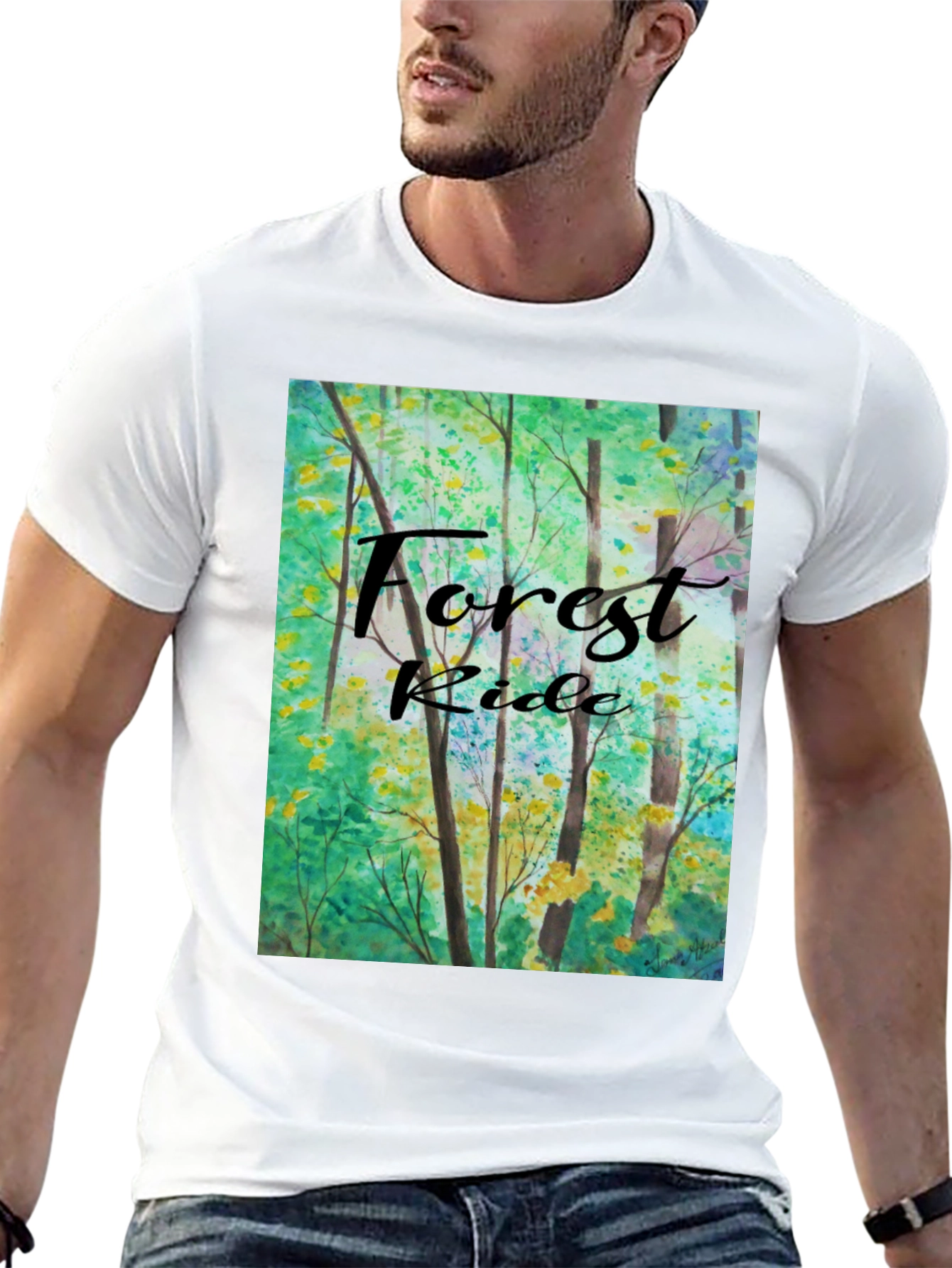 Forest Ride Graphic T-Shirt
