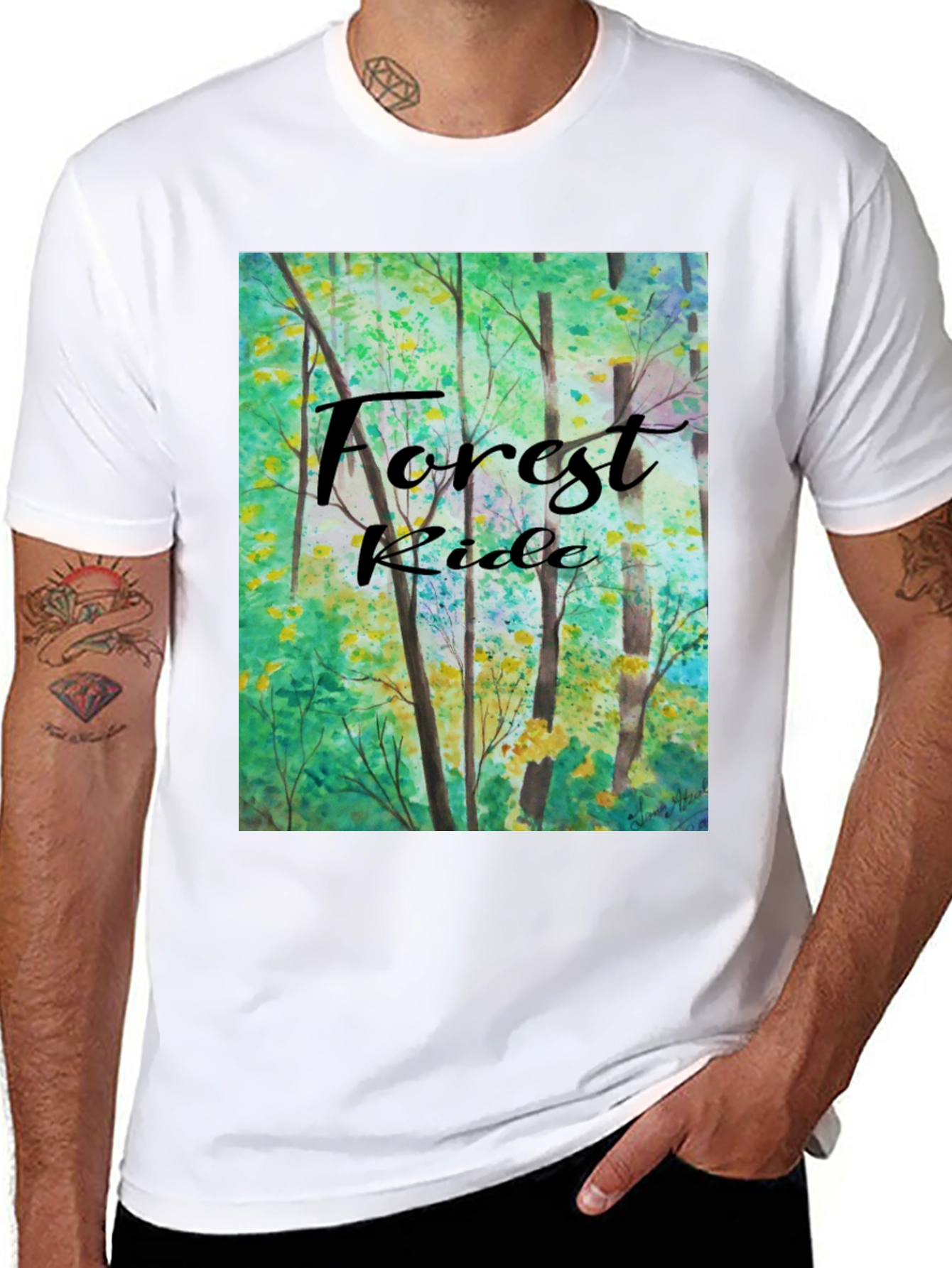 Forest Ride Graphic T-Shirt