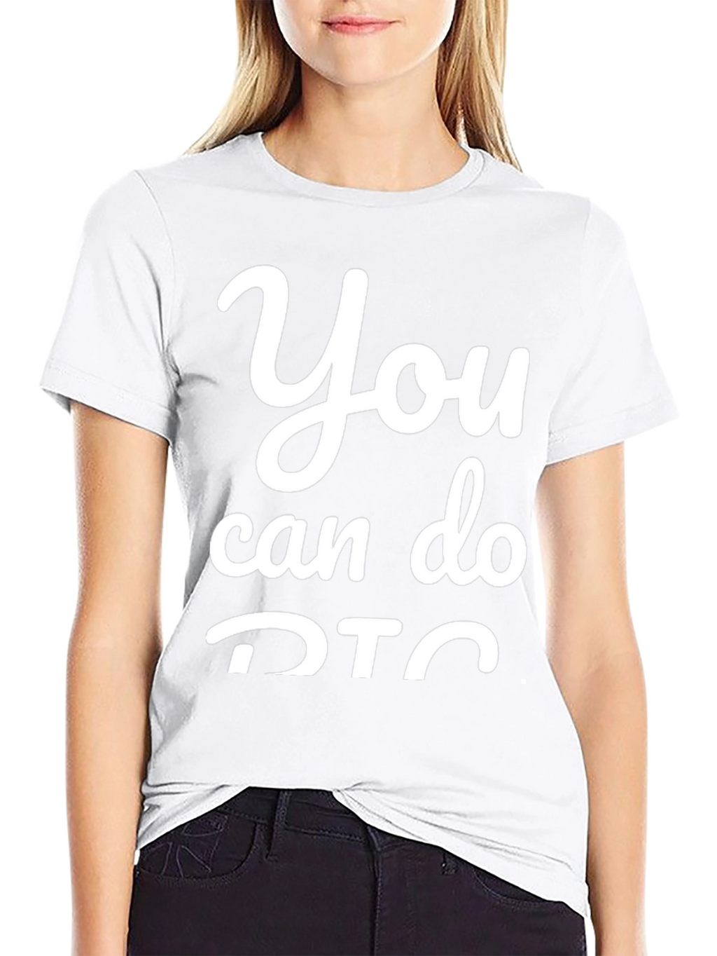 Motivational You Can Do DTC Graphic Tee
