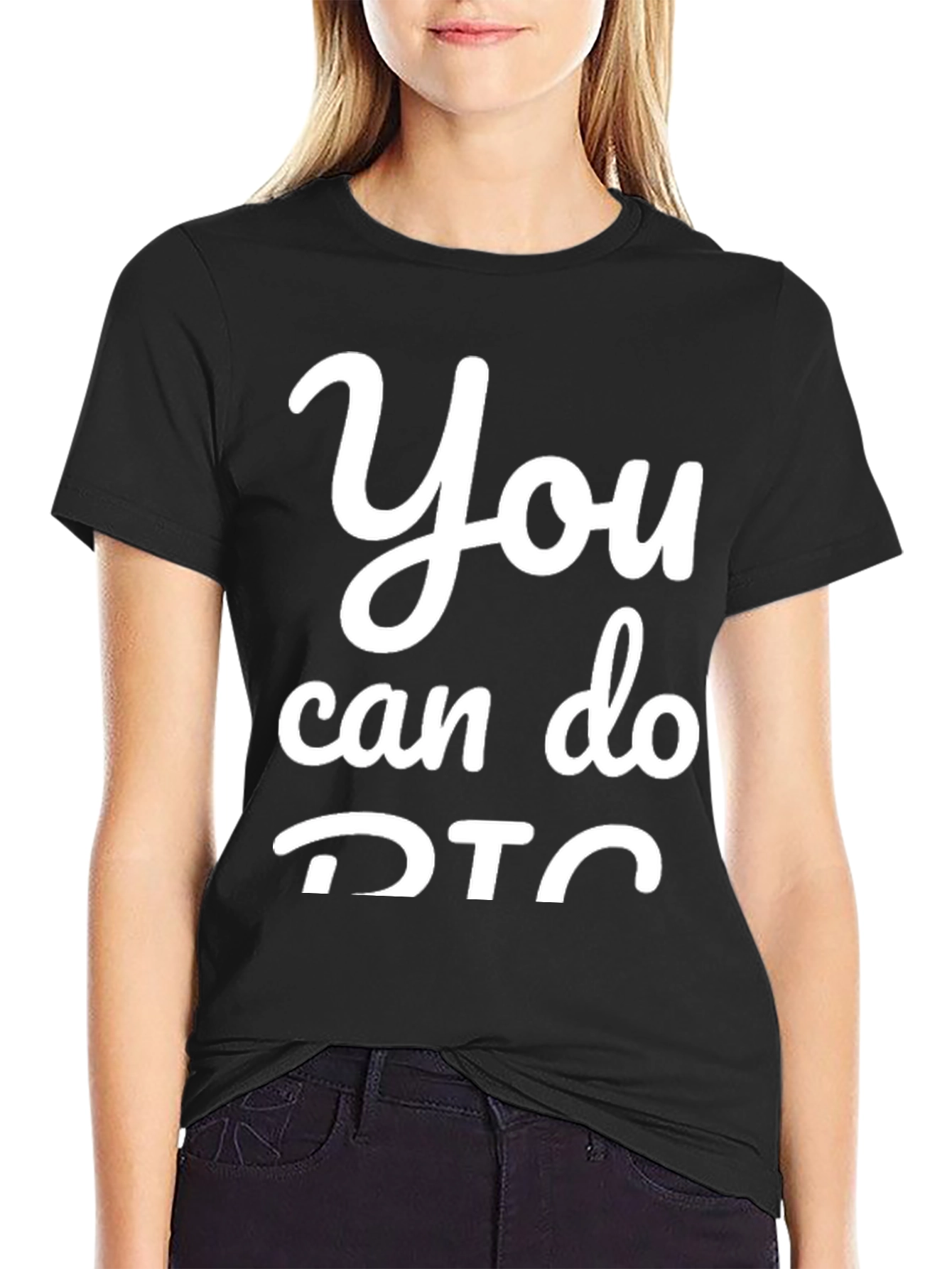 Motivational You Can Do DTC Graphic Tee