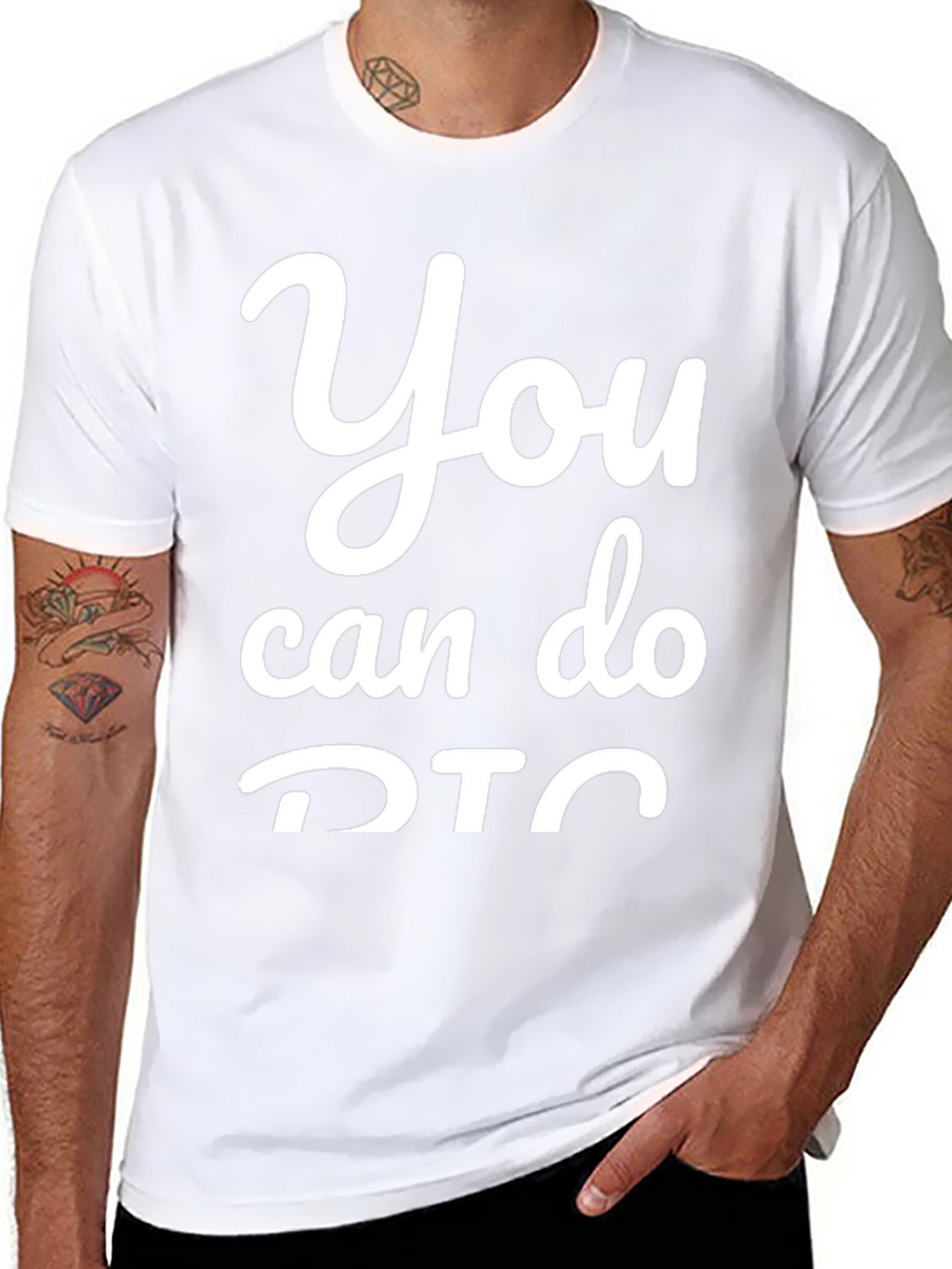 Motivational You Can Do DTC Graphic Tee