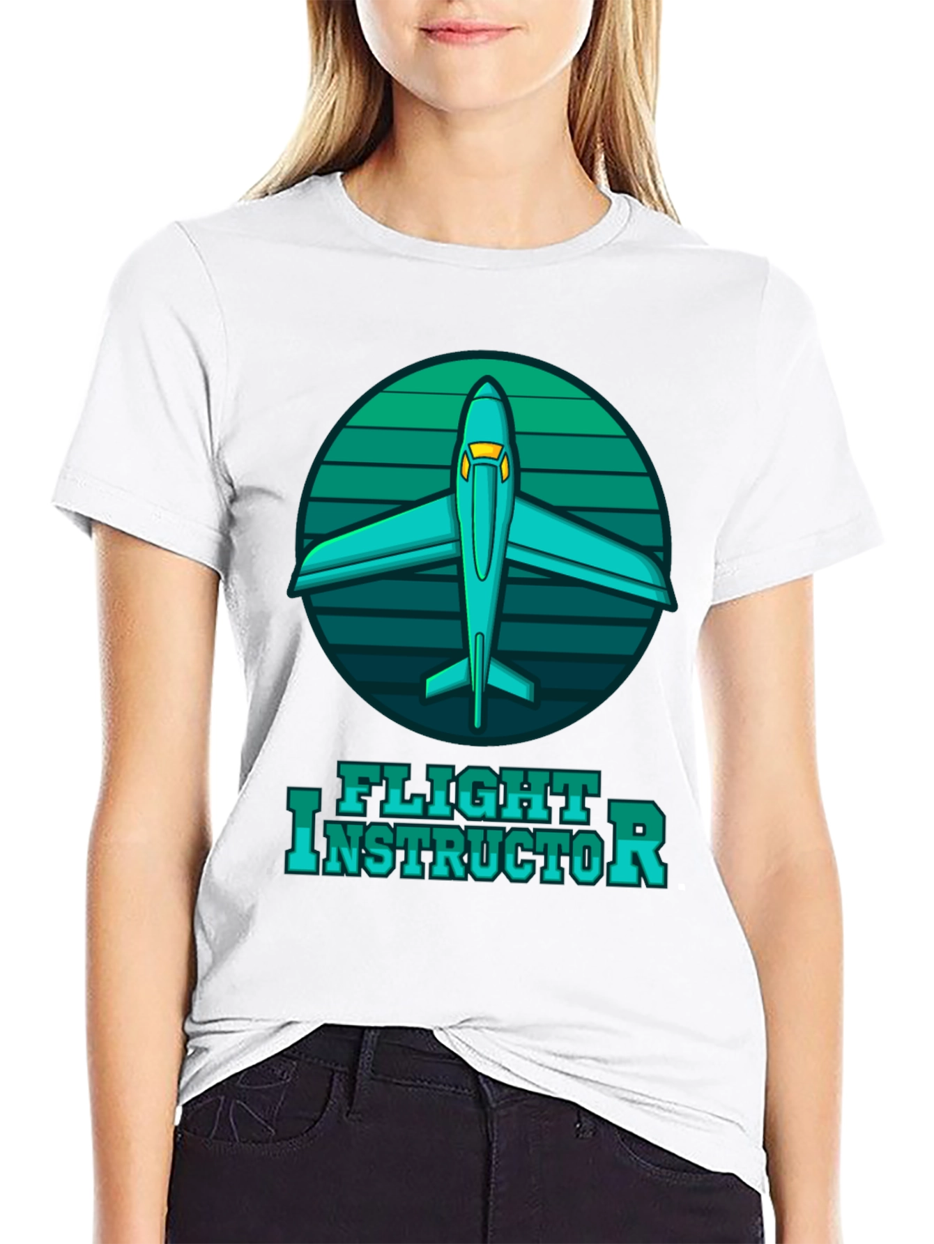 Flight Instructor Graphic Tee - Aviation Apparel