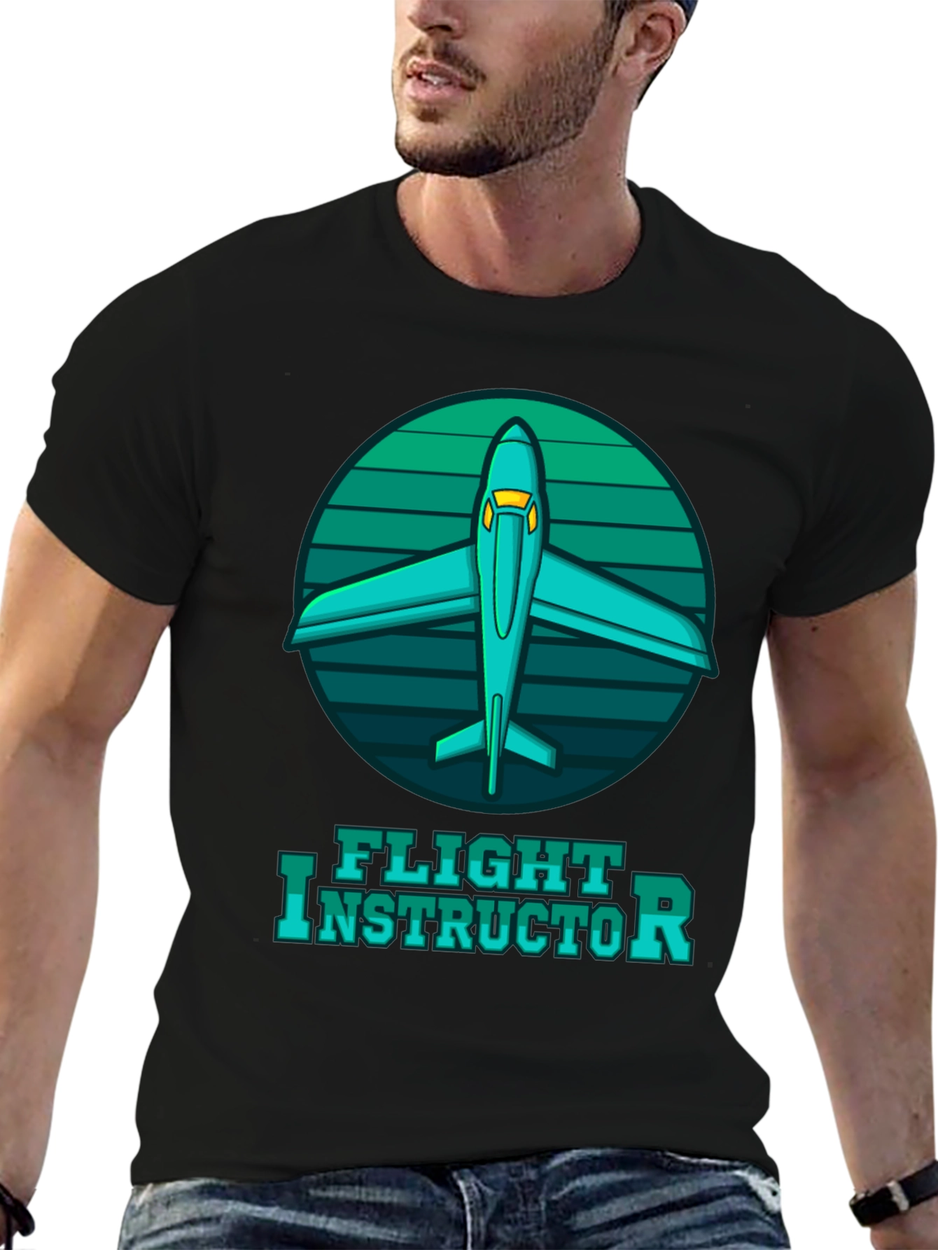 Flight Instructor Graphic Tee - Aviation Apparel