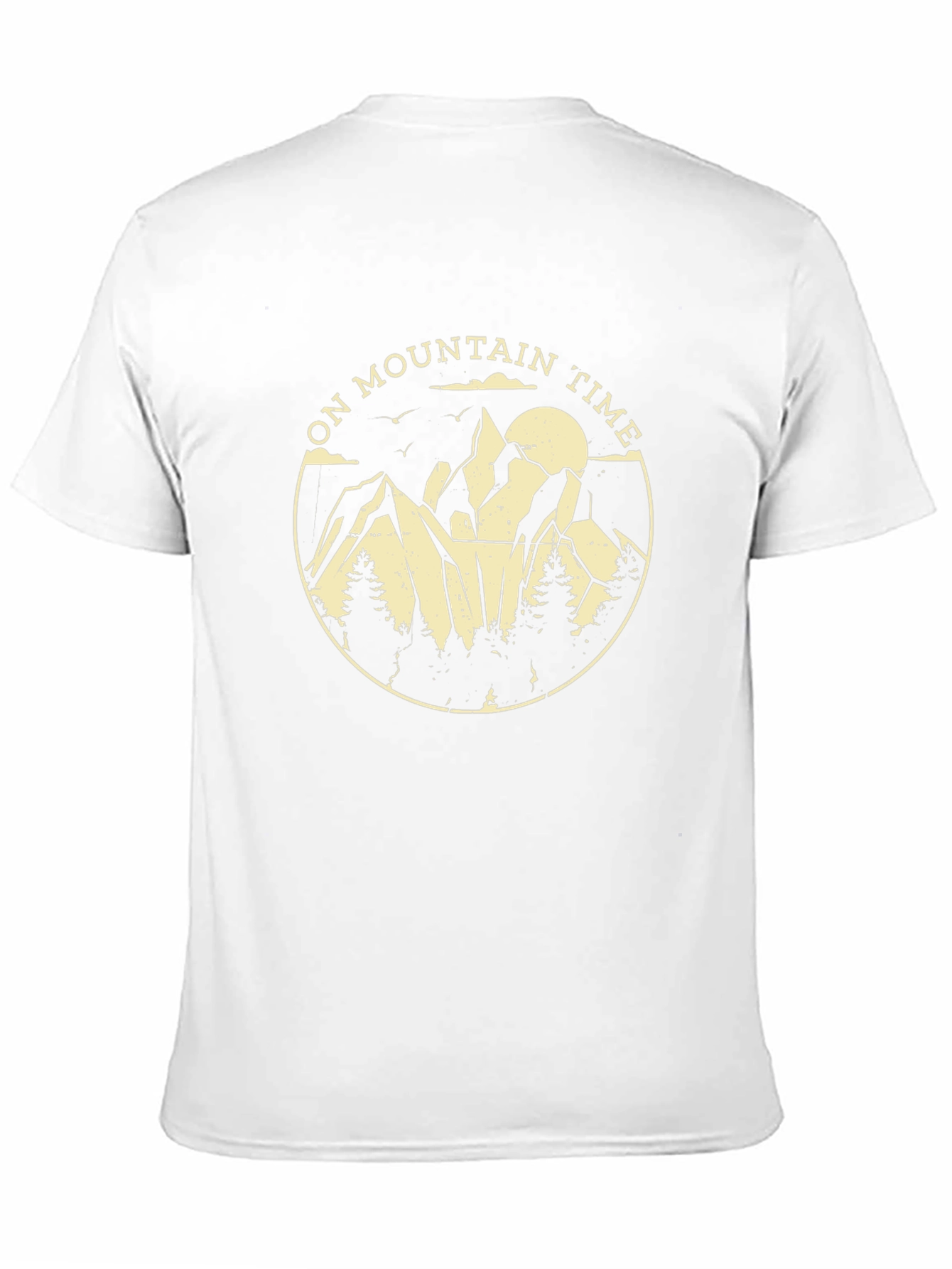 On Mountain Time Graphic Tee - Adventure Awaits