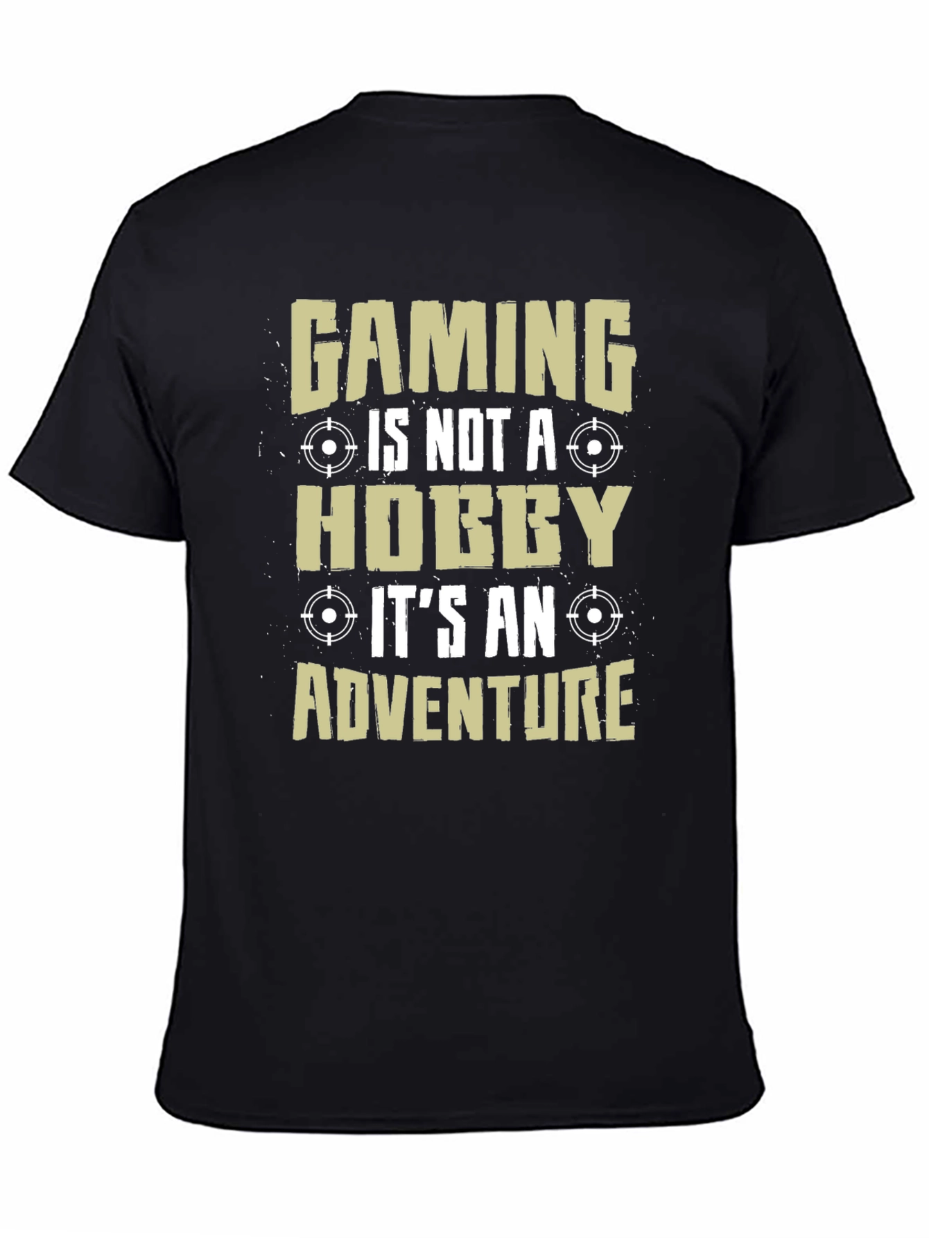 Gaming Adventure Black T-Shirt