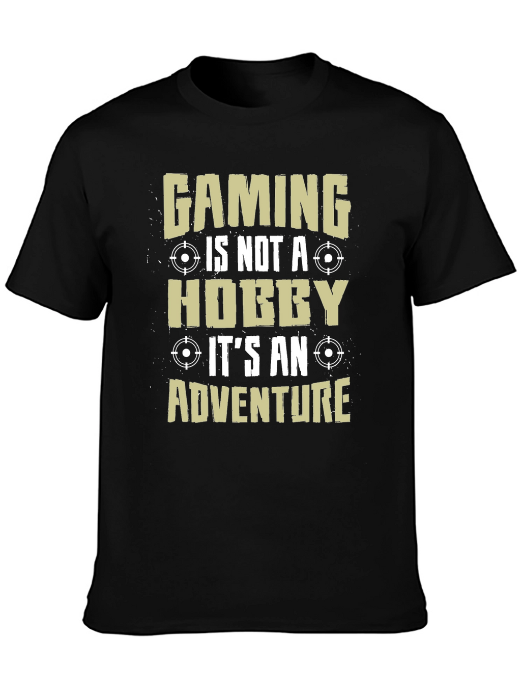 Gaming Adventure Black T-Shirt