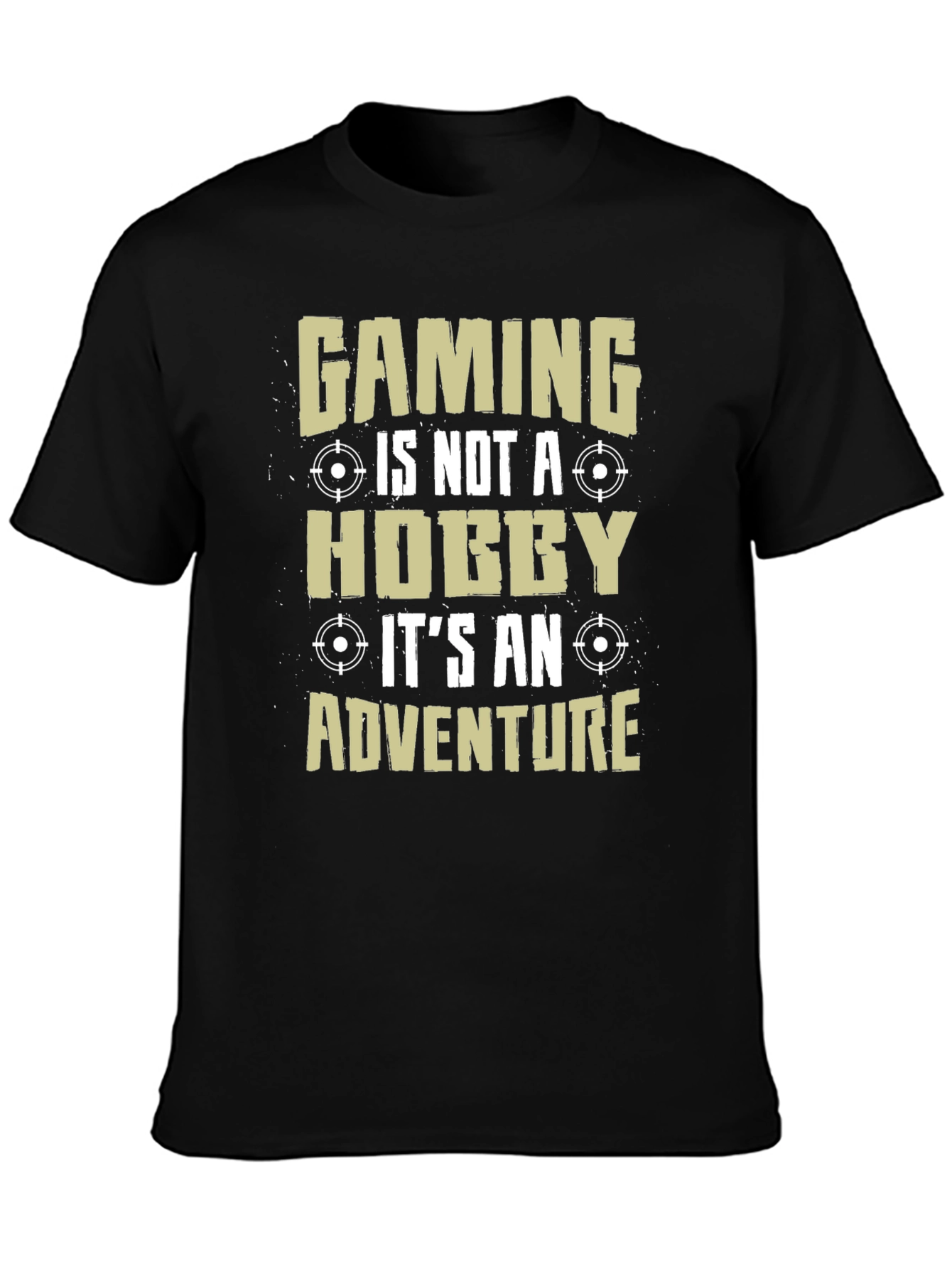 Gaming Adventure Black T-Shirt