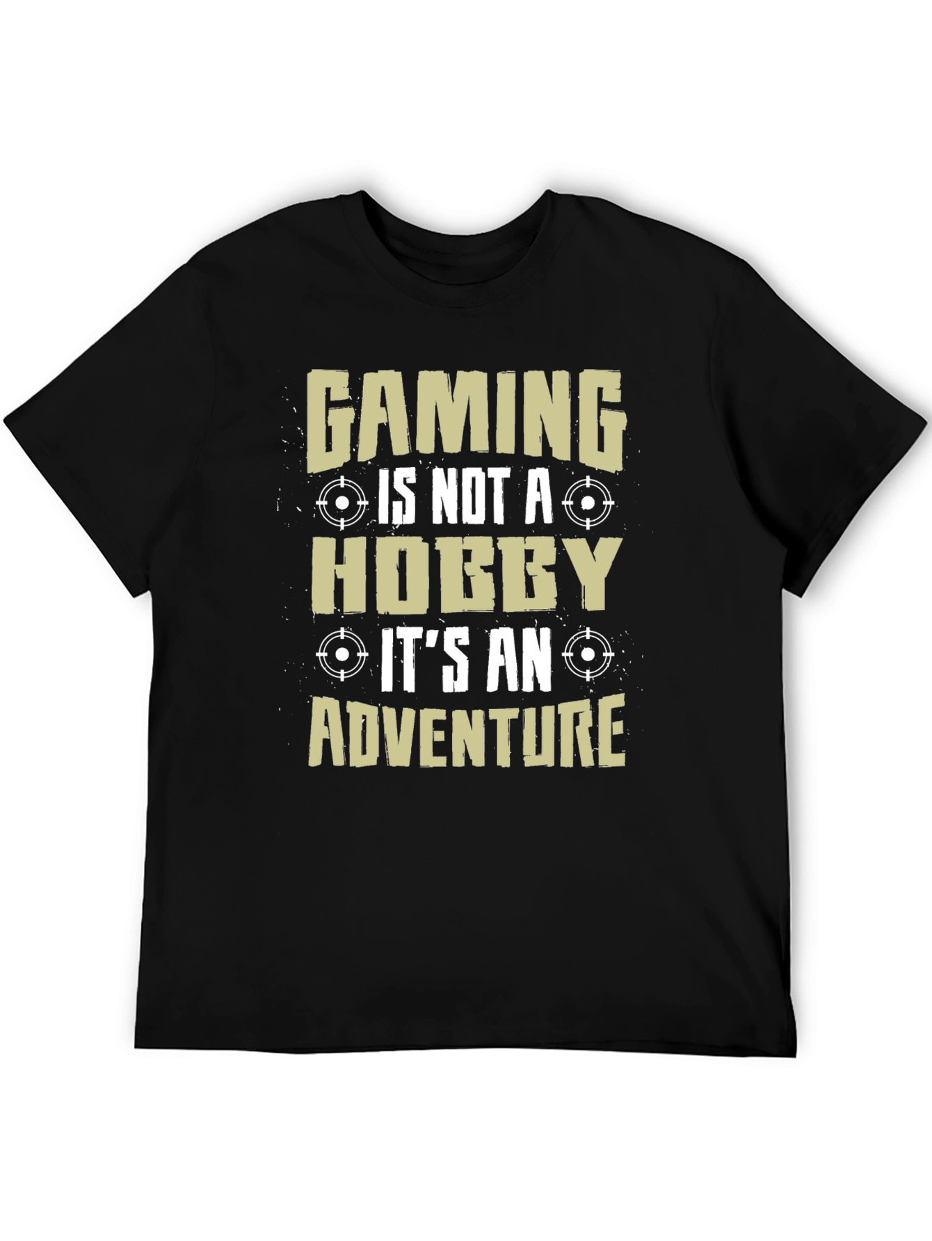 Gaming Adventure Black T-Shirt