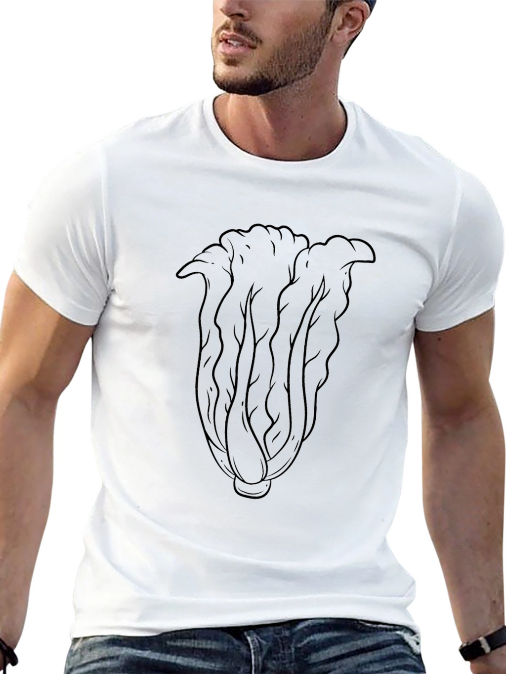 Lettuce Graphic Black T-Shirt