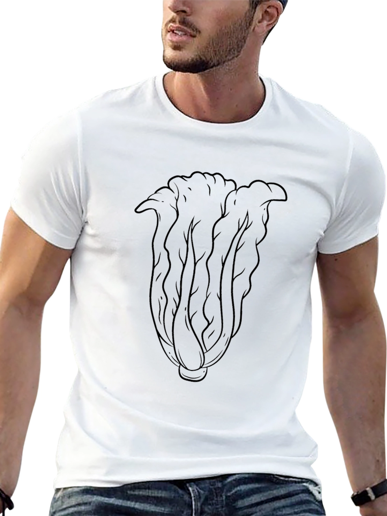 Lettuce Graphic Black T-Shirt