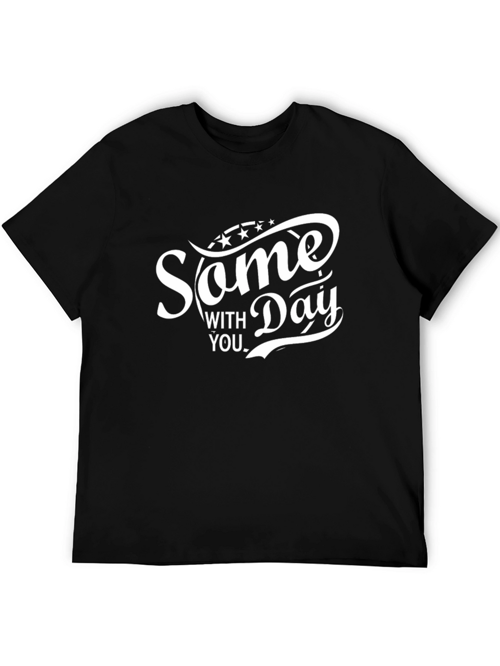 Some Day With You Graphic Tee - Black