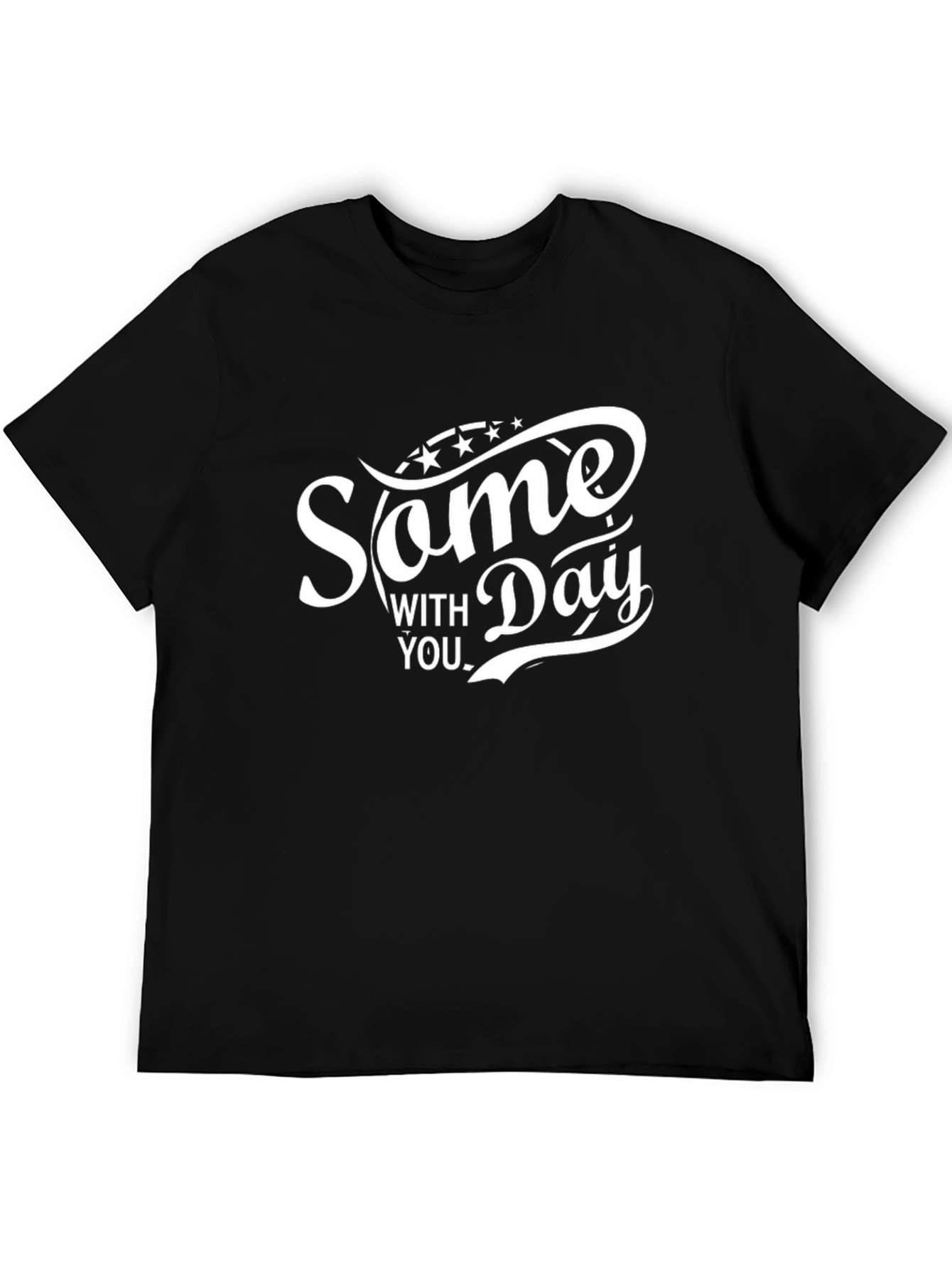 Some Day With You Graphic Tee - Black