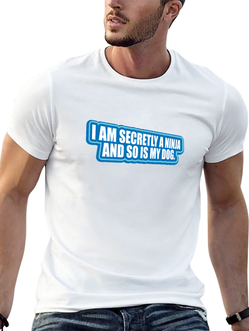 Ninja Dog T-Shirt - Secret Agent Style!