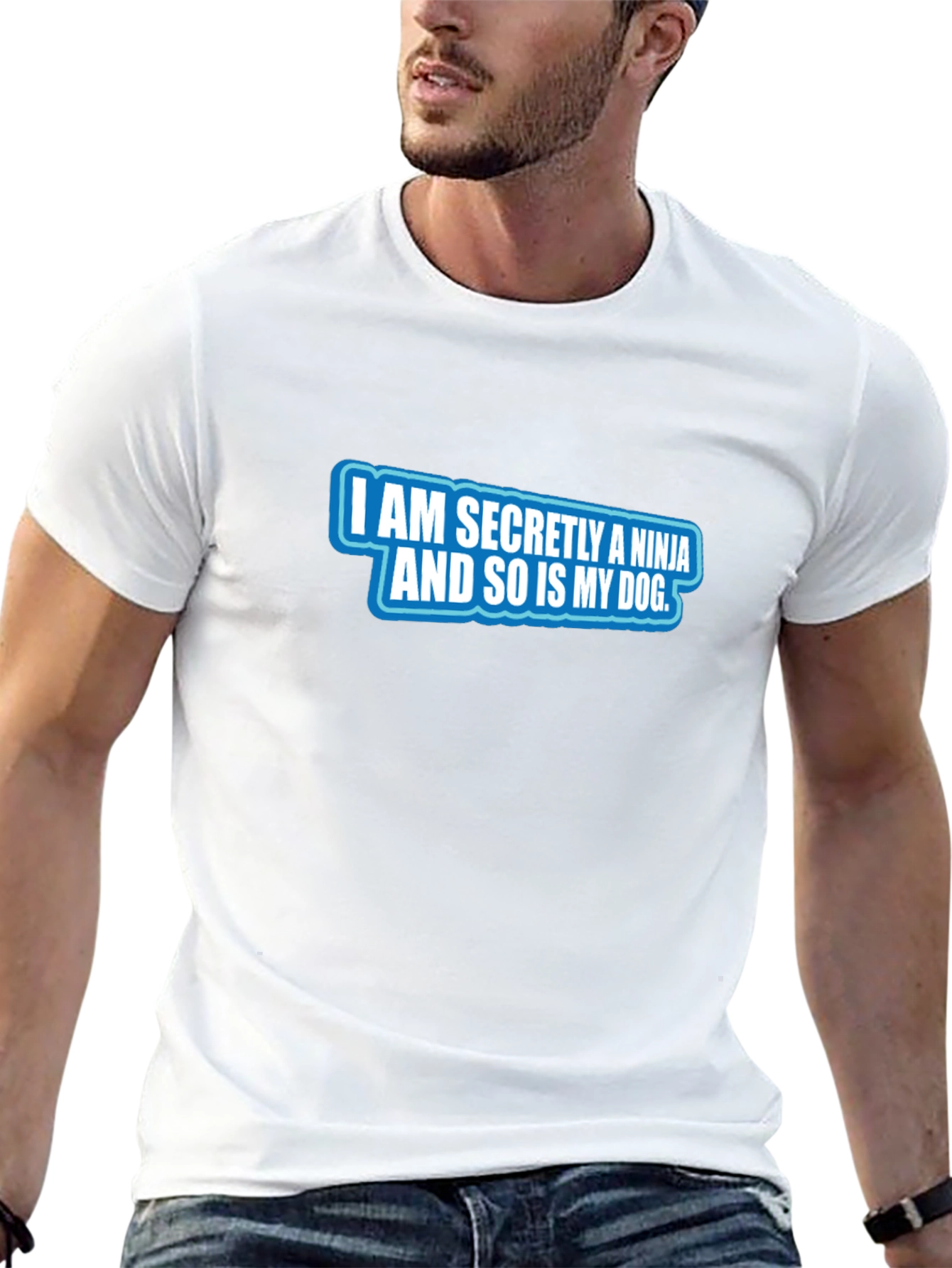 Ninja Dog T-Shirt - Secret Agent Style!