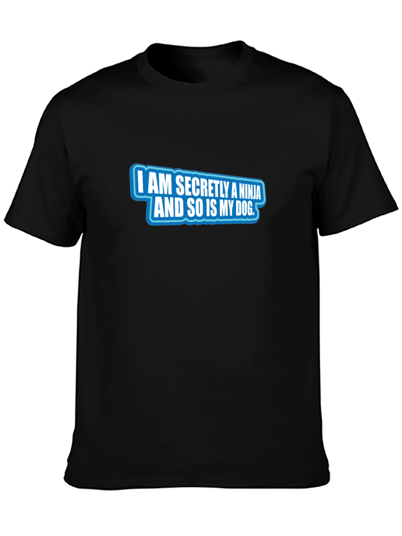 Ninja Dog T-Shirt - Secret Agent Style!