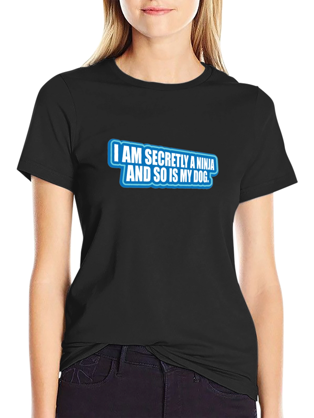 Ninja Dog T-Shirt - Secret Agent Style!
