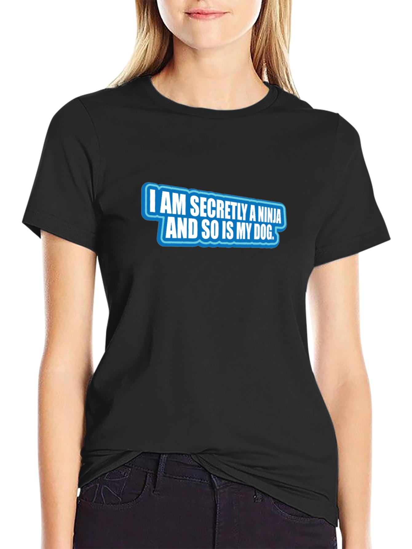 Ninja Dog T-Shirt - Secret Agent Style!
