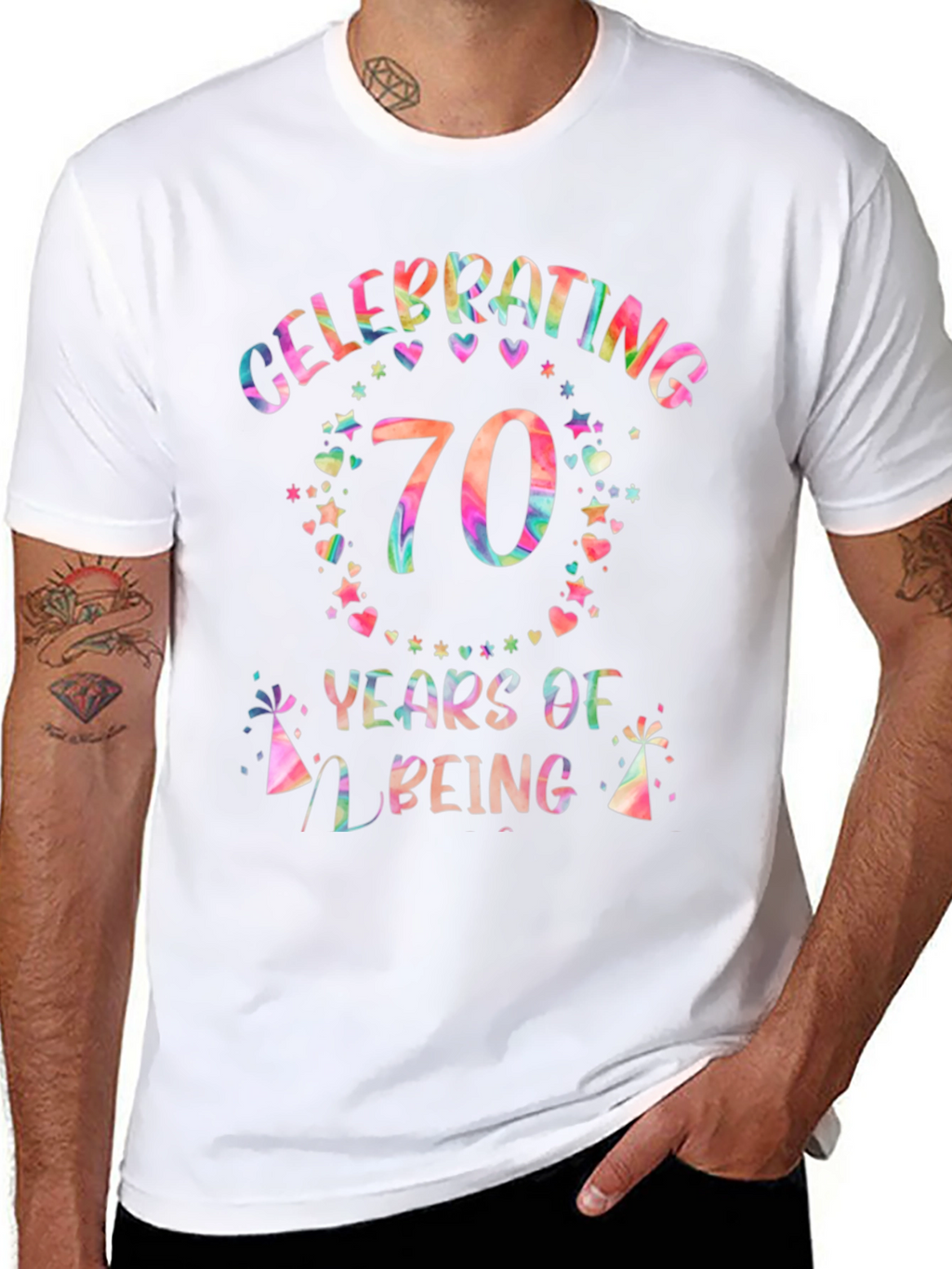 Celebrating 70th Birthday T-Shirt