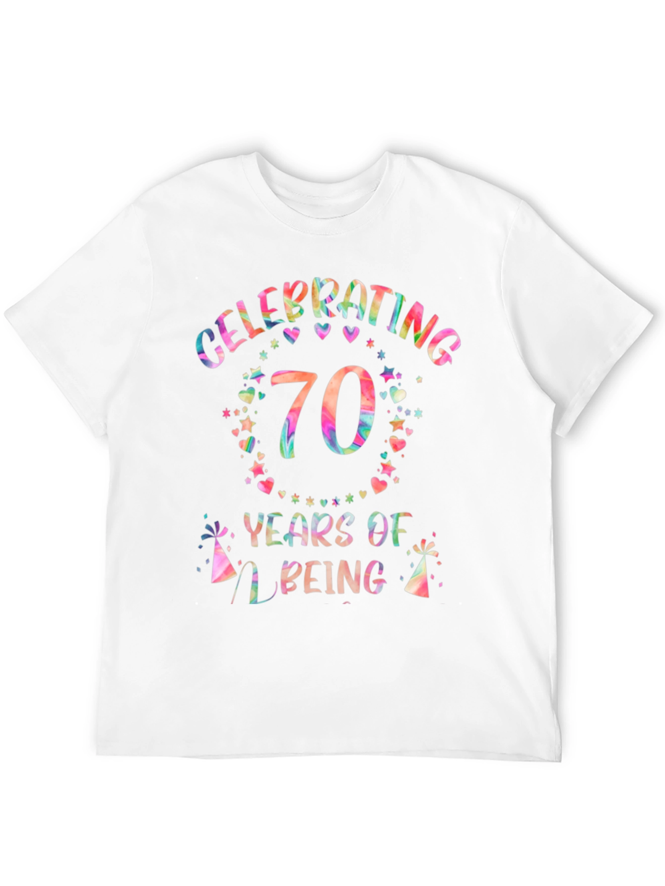 Celebrating 70th Birthday T-Shirt
