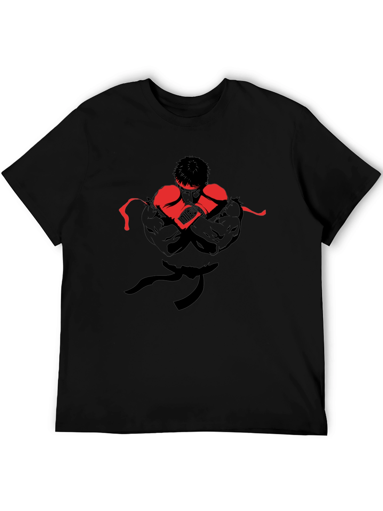 Ryu Street Fighter Black T-Shirt