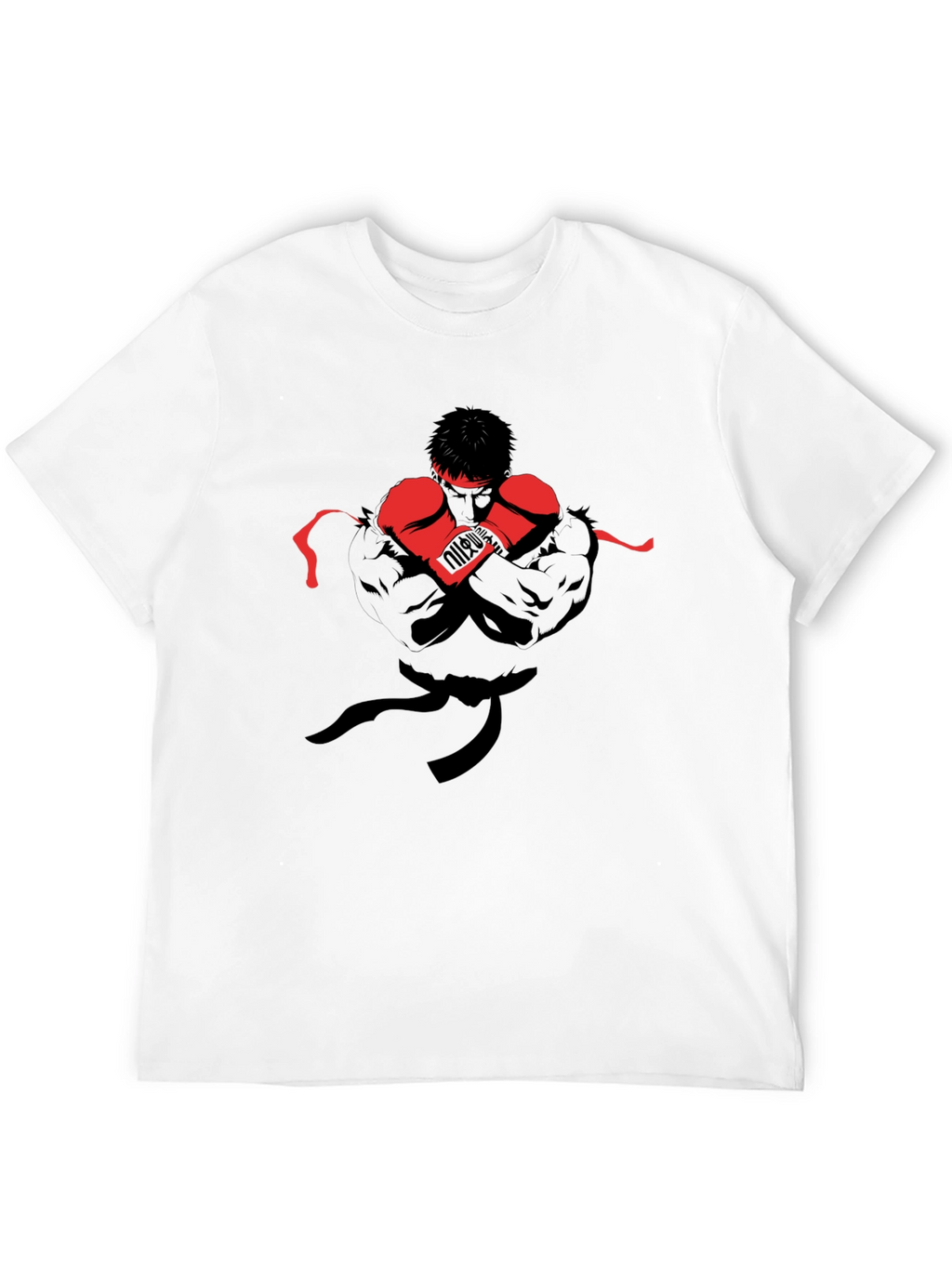 Ryu Street Fighter Black T-Shirt