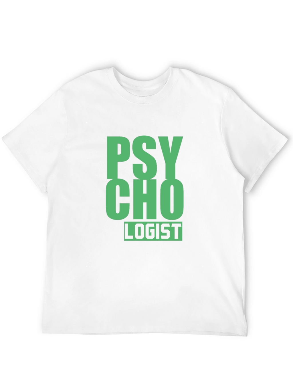 Psycho-Logist Graphic Tee - Black Cotton Blend