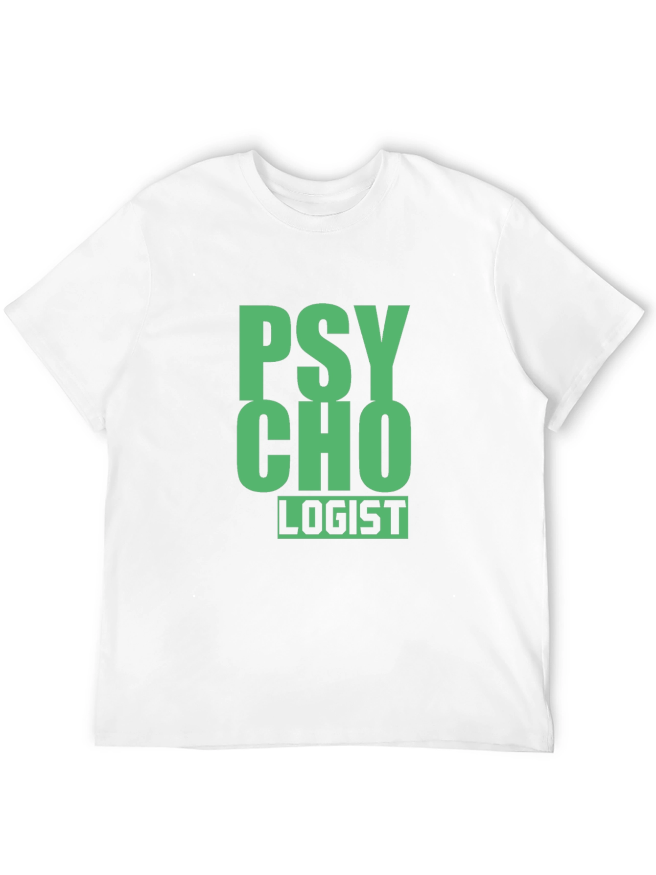 Psycho-Logist Graphic Tee - Black Cotton Blend