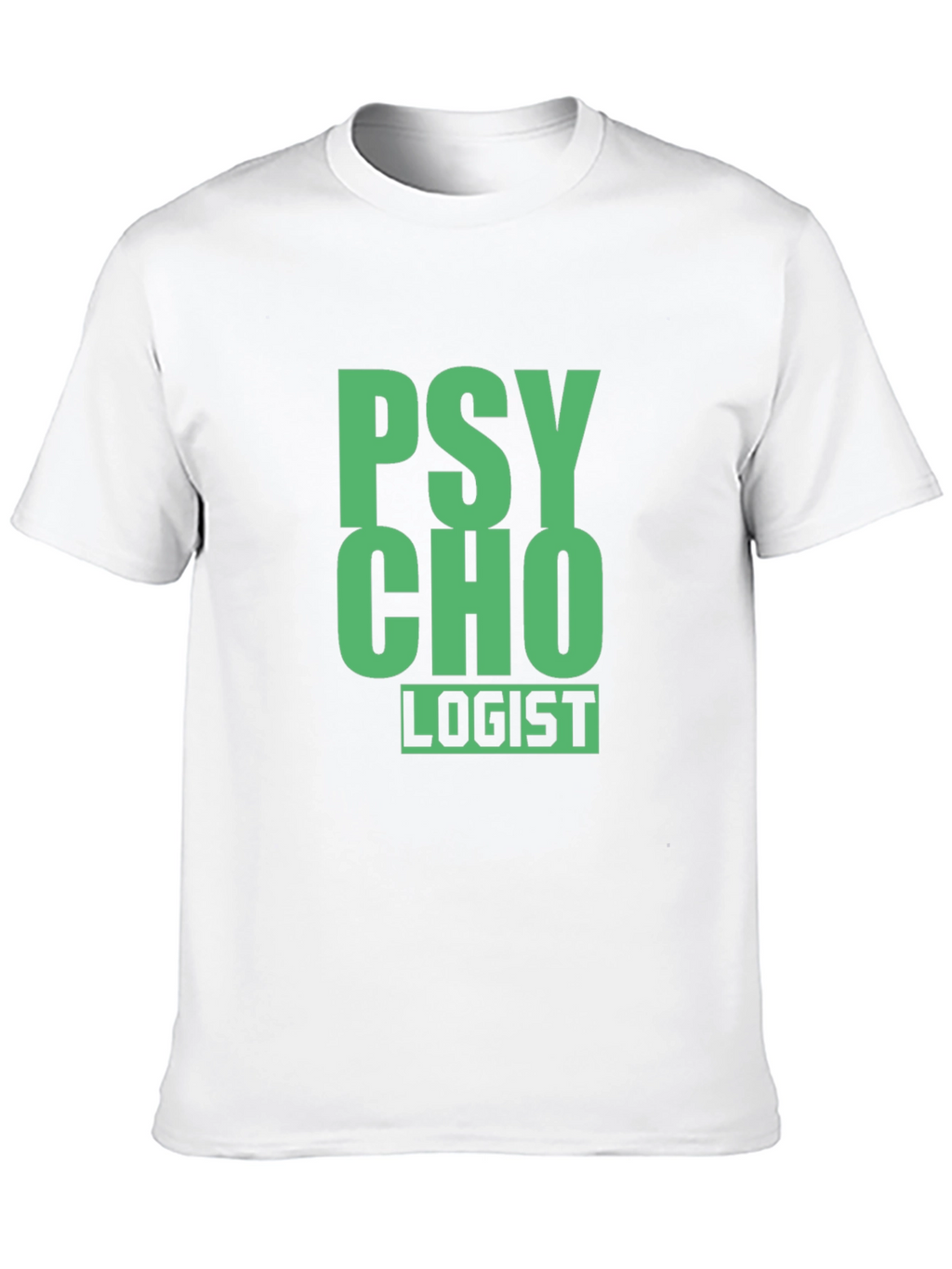 Psycho-Logist Graphic Tee - Black Cotton Blend