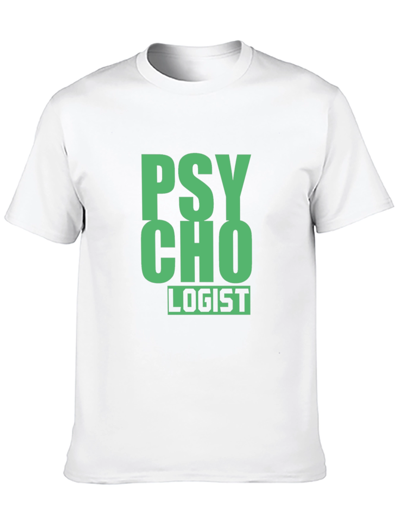 Psycho-Logist Graphic Tee - Black Cotton Blend