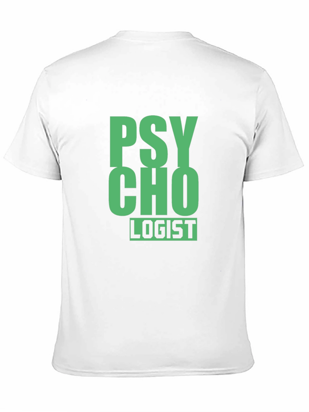 Psycho-Logist Graphic Tee - Black Cotton Blend