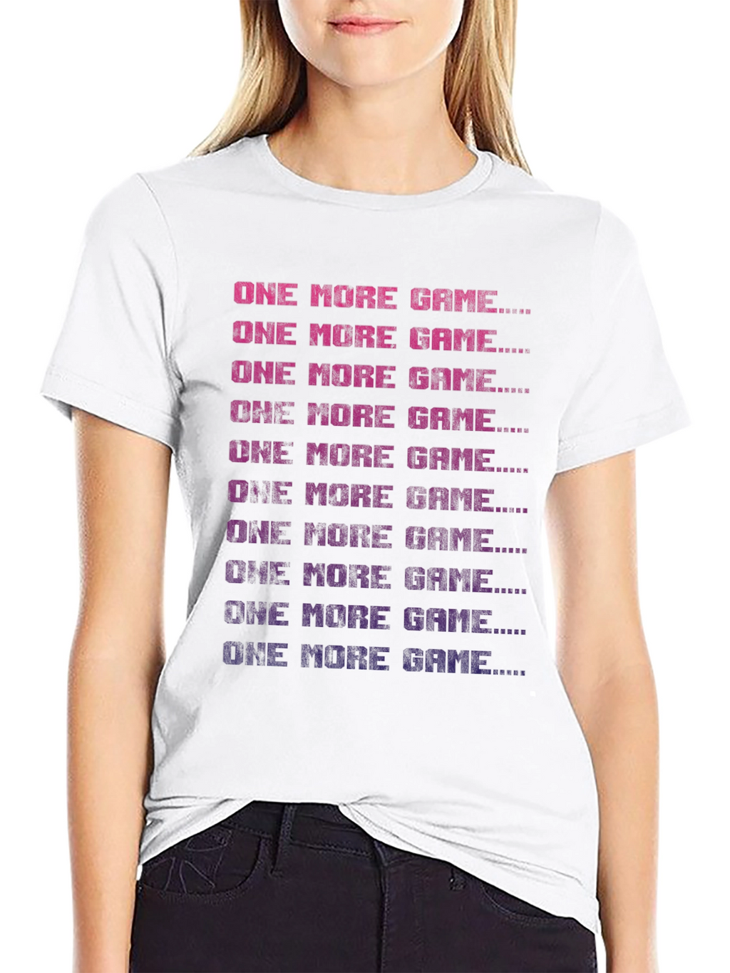 One More Game T-Shirt - Gamer Style