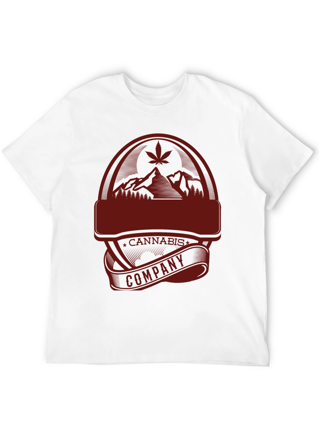 Cannabis Company T-Shirt - Mountain Logo