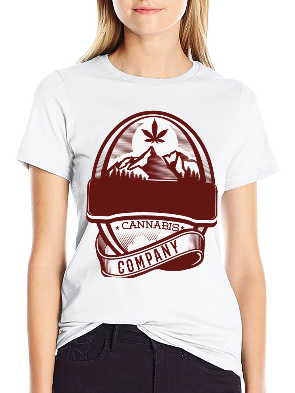 Cannabis Company T-Shirt - Mountain Logo