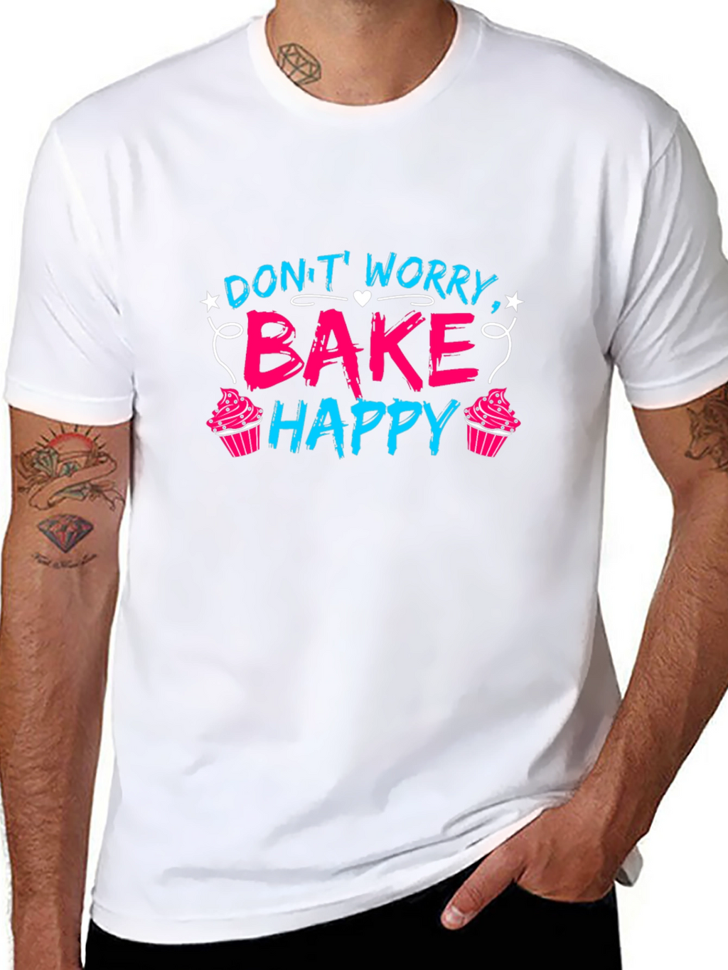 Dont Worry Bake Happy T-Shirt