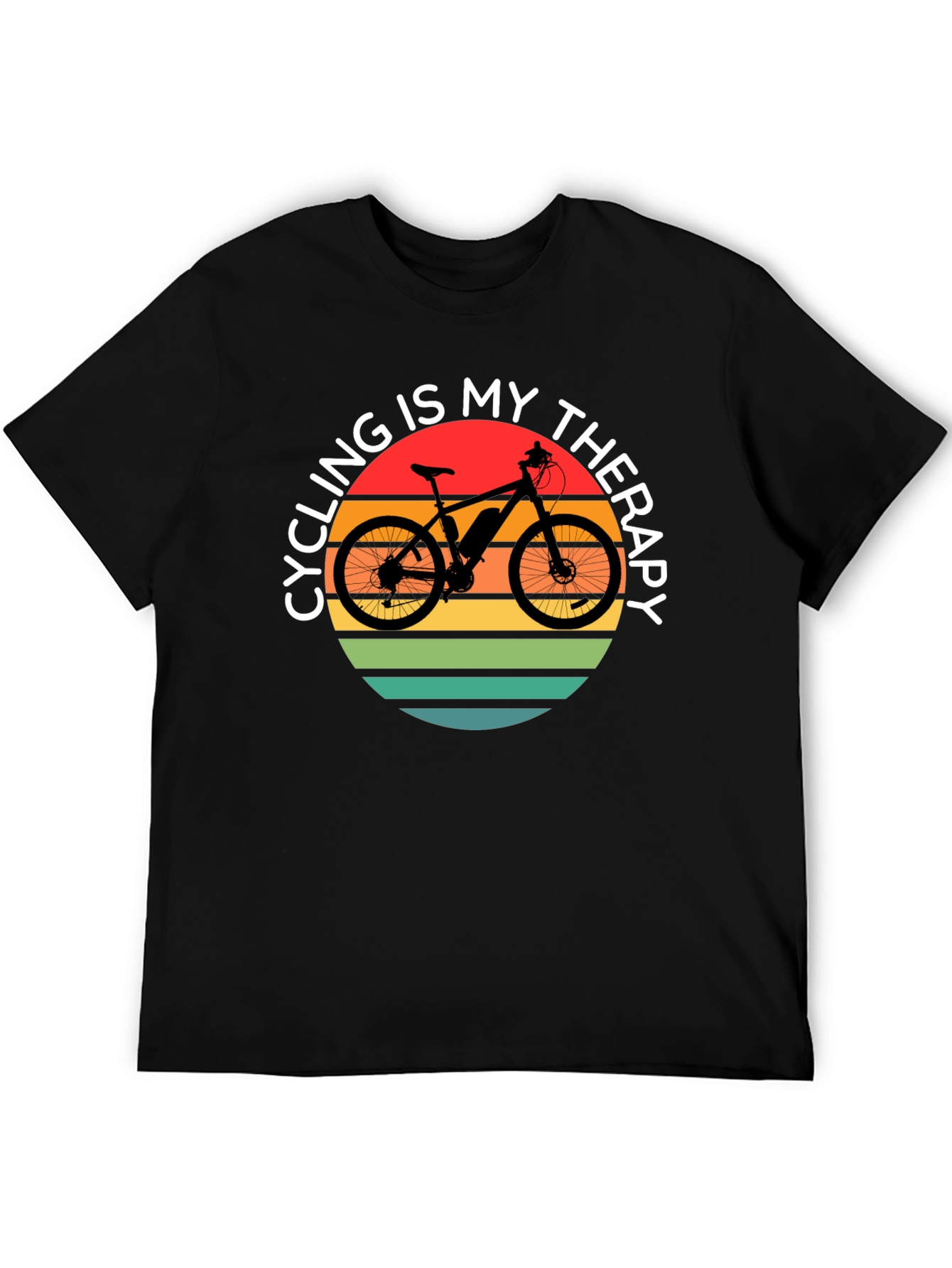 Cycling Is My Therapy T-Shirt