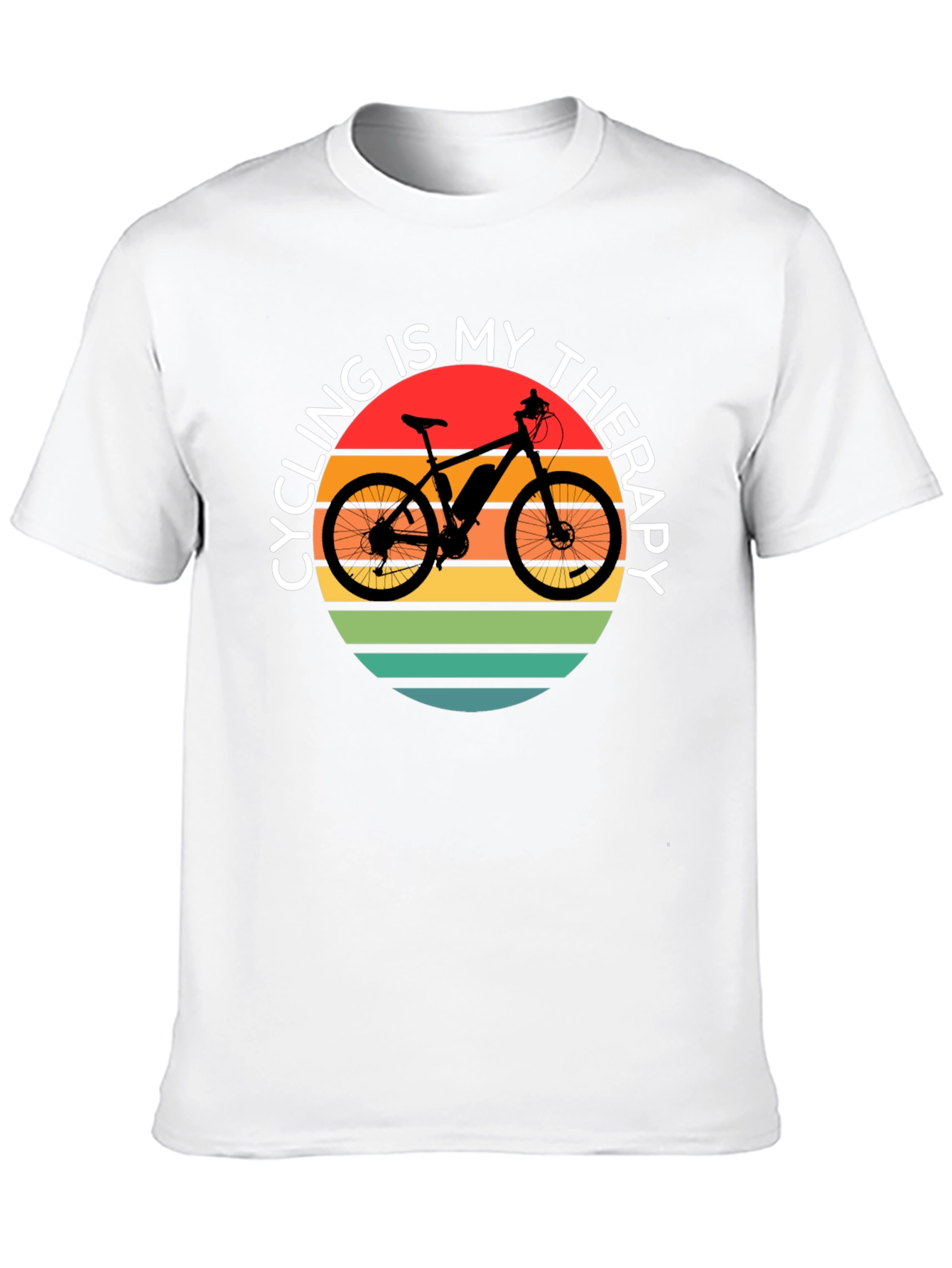 Cycling Is My Therapy T-Shirt