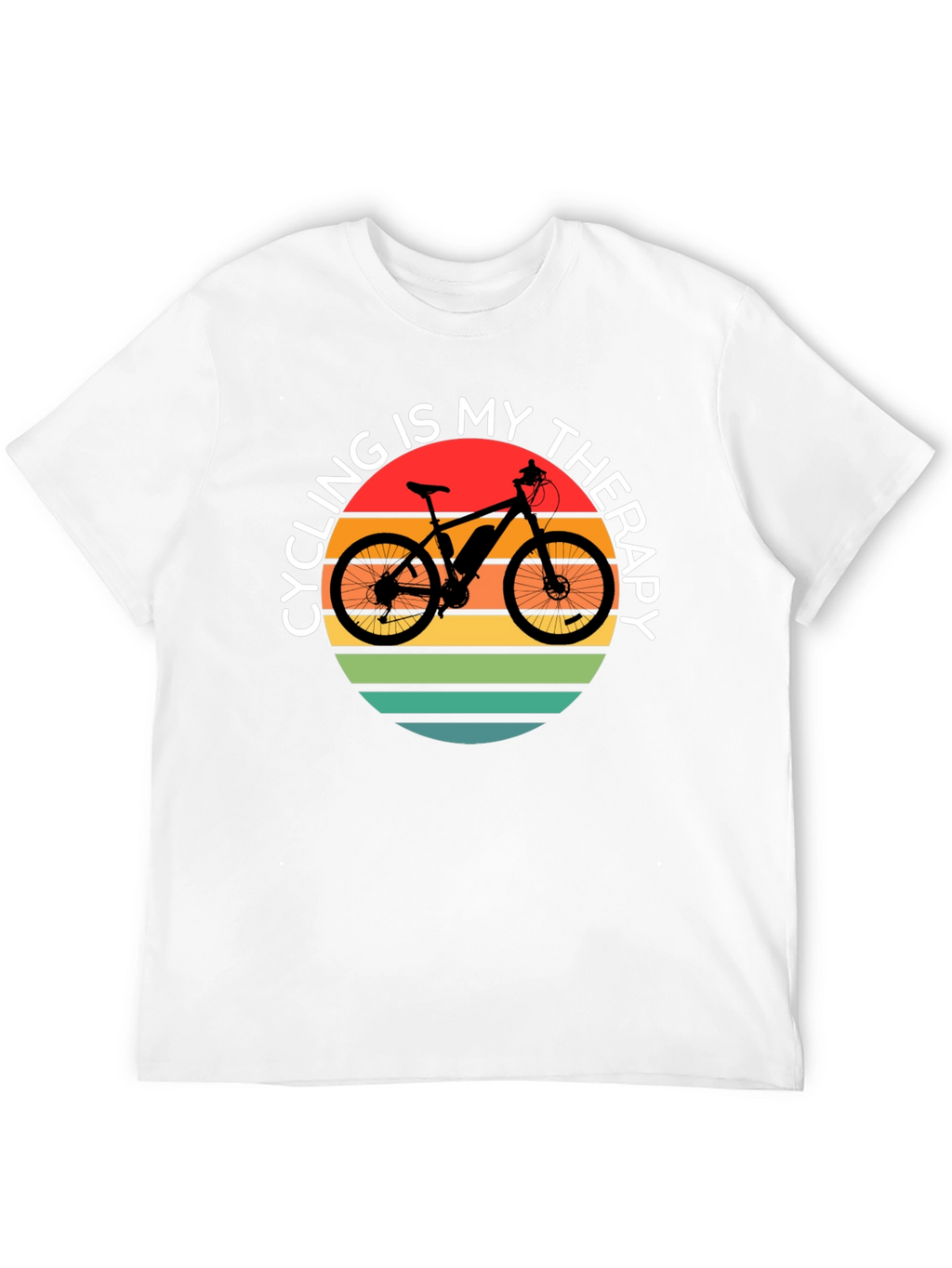 Cycling Is My Therapy T-Shirt