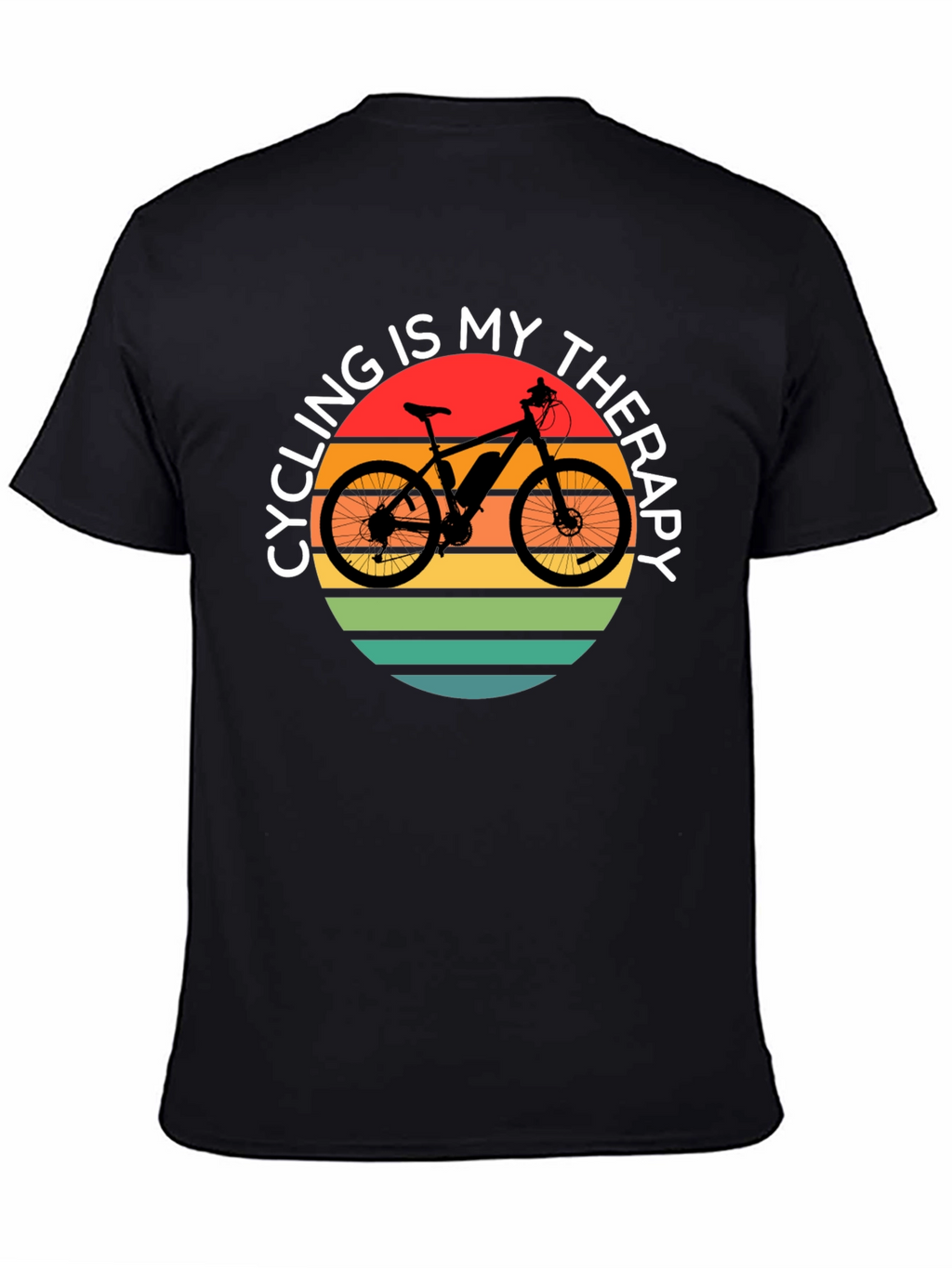 Cycling Is My Therapy T-Shirt