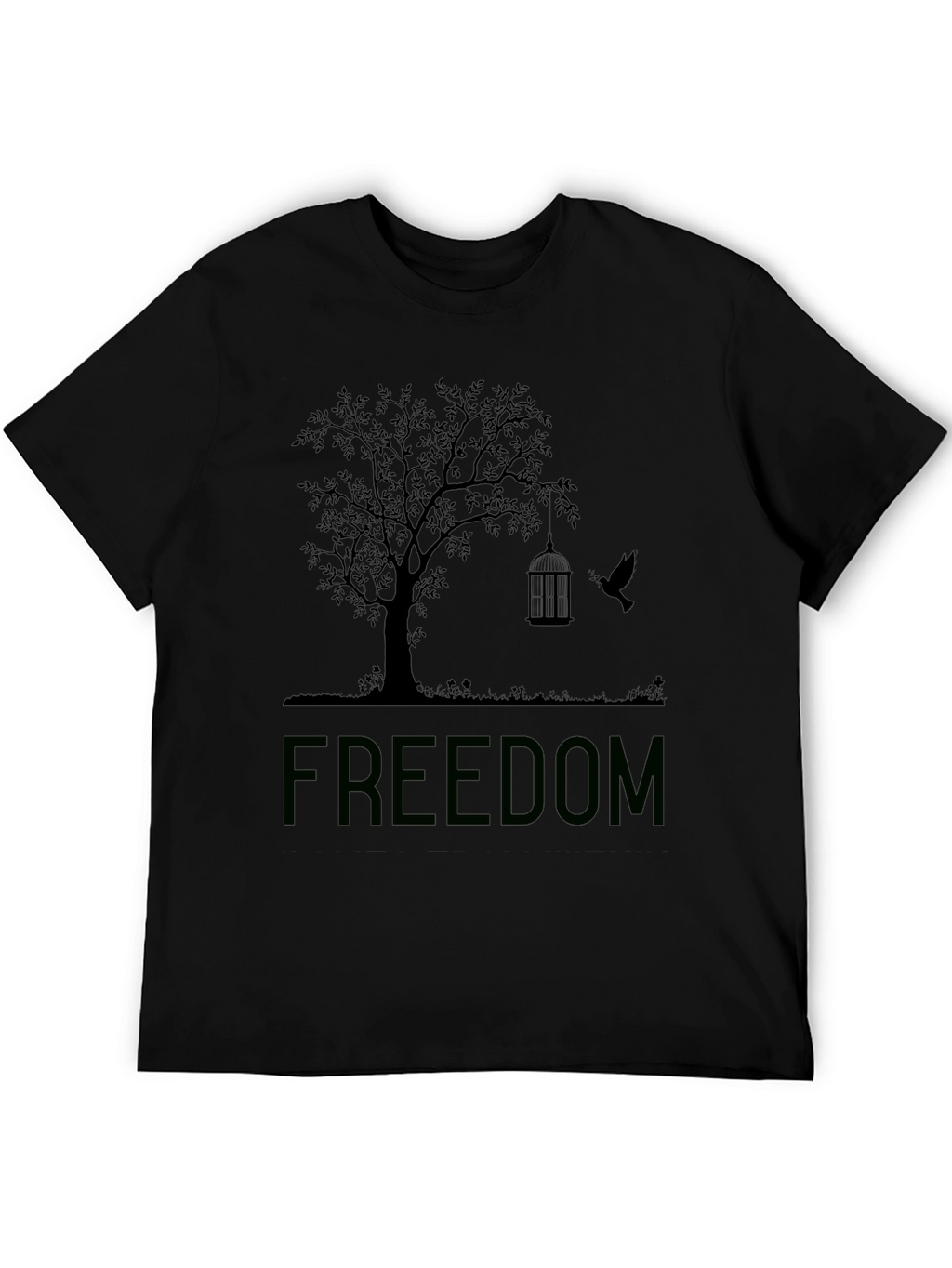 Freedom Tree Birdcage T-Shirt