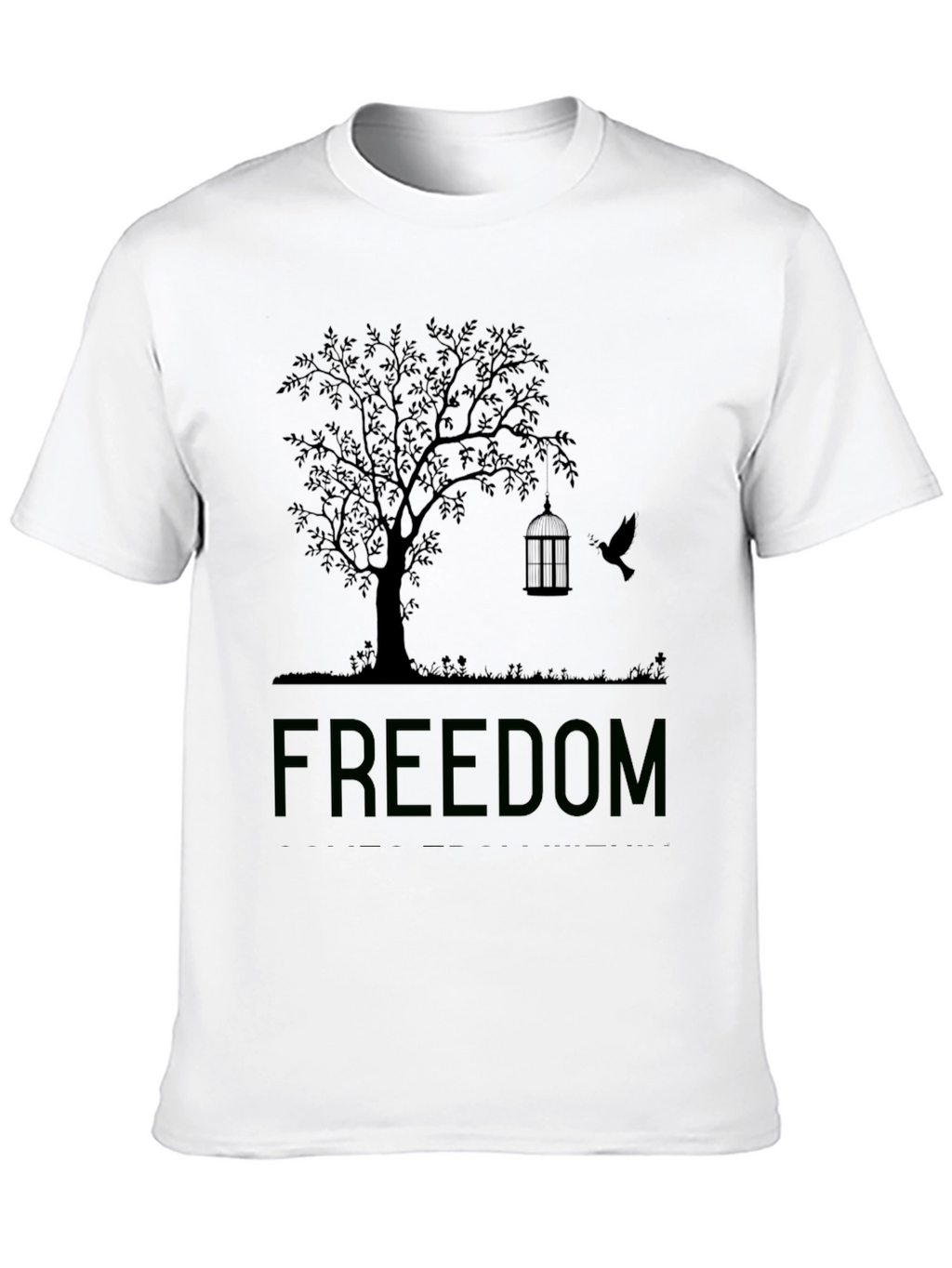 Freedom Tree Birdcage T-Shirt