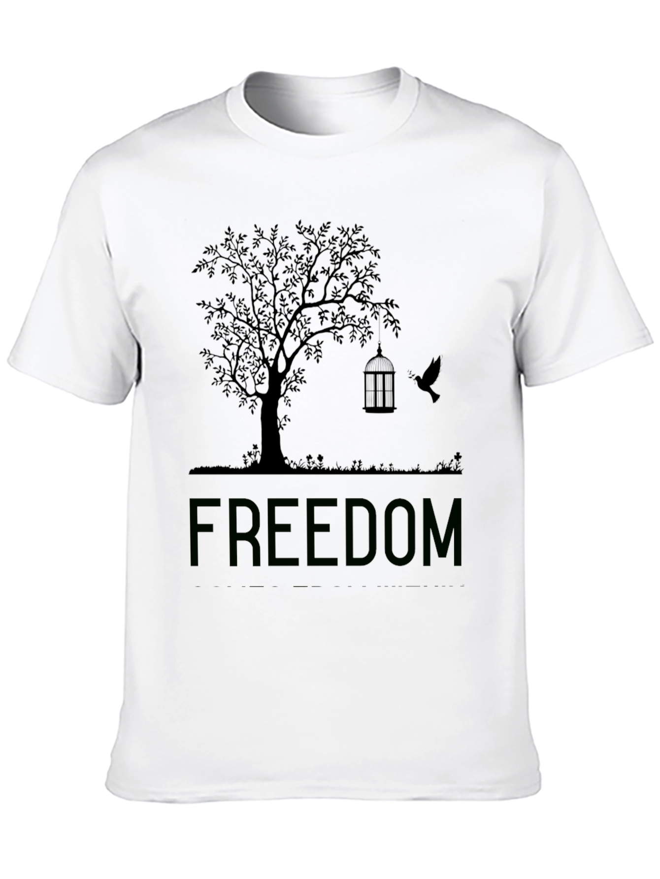 Freedom Tree Birdcage T-Shirt