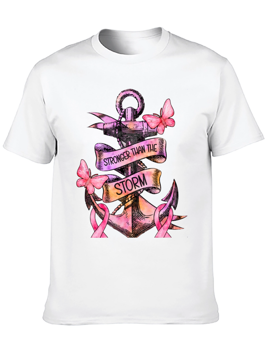 Stronger Than The Storm Anchor T-Shirt