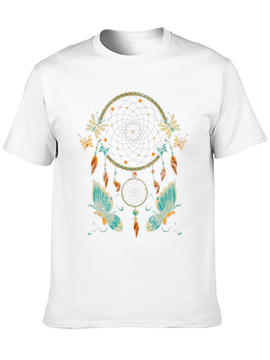 Dreamcatcher Butterfly Graphic T-Shirt