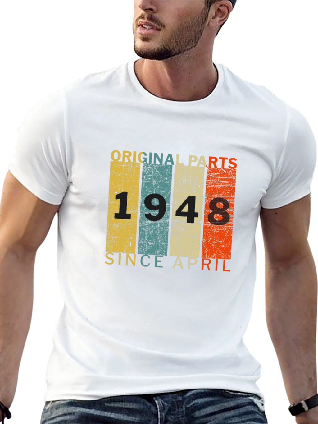 Original Parts 1948 Since April T-Shirt