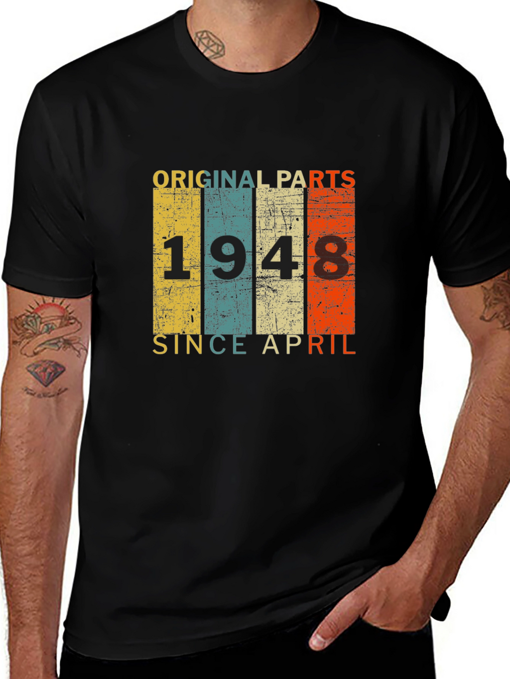 Original Parts 1948 Since April T-Shirt