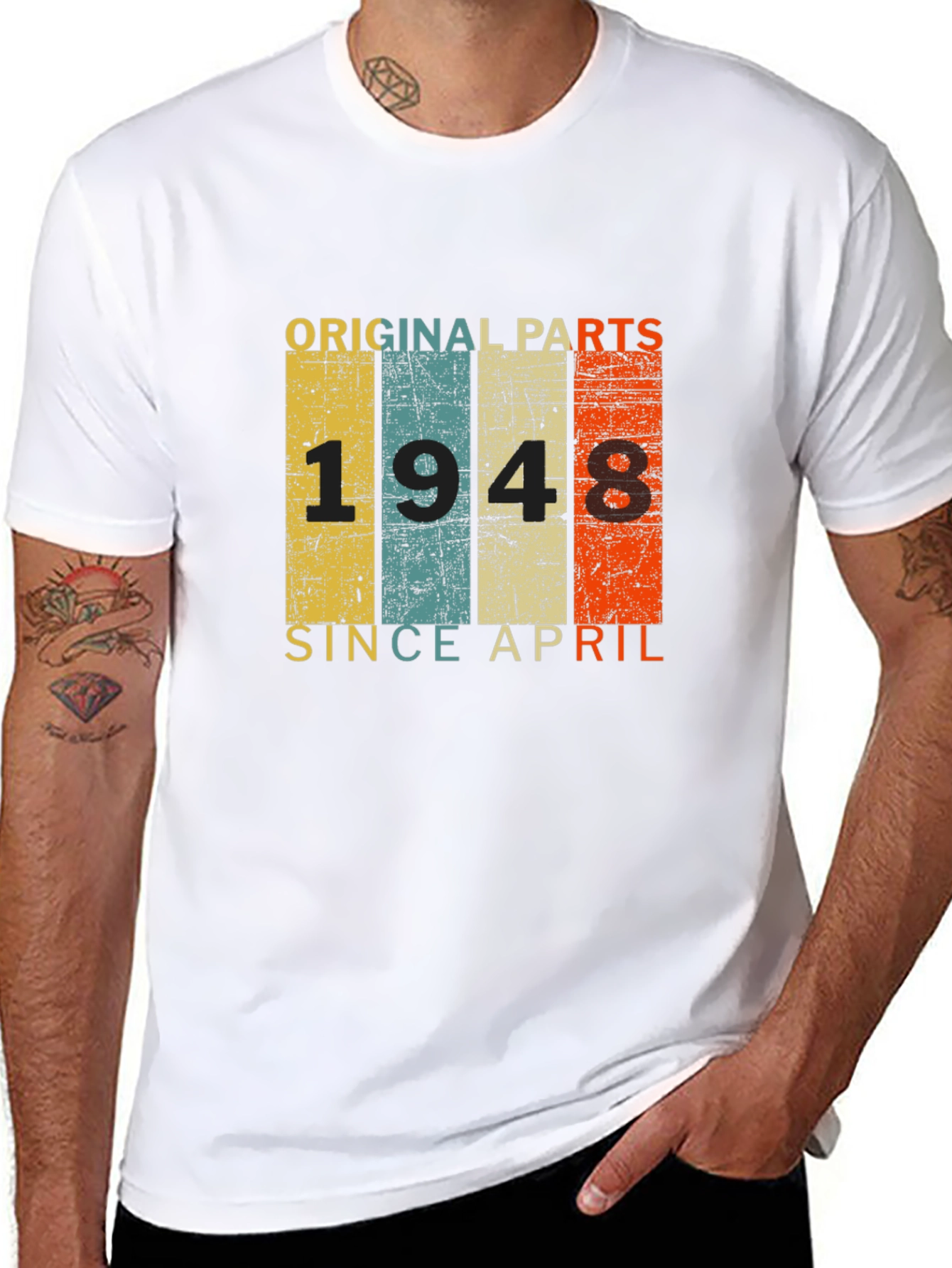 Original Parts 1948 Since April T-Shirt