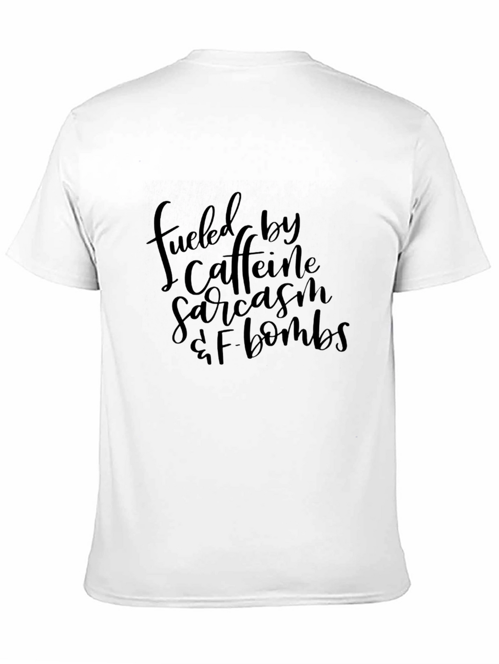 Fueled by Caffeine Graphic Tee - Black