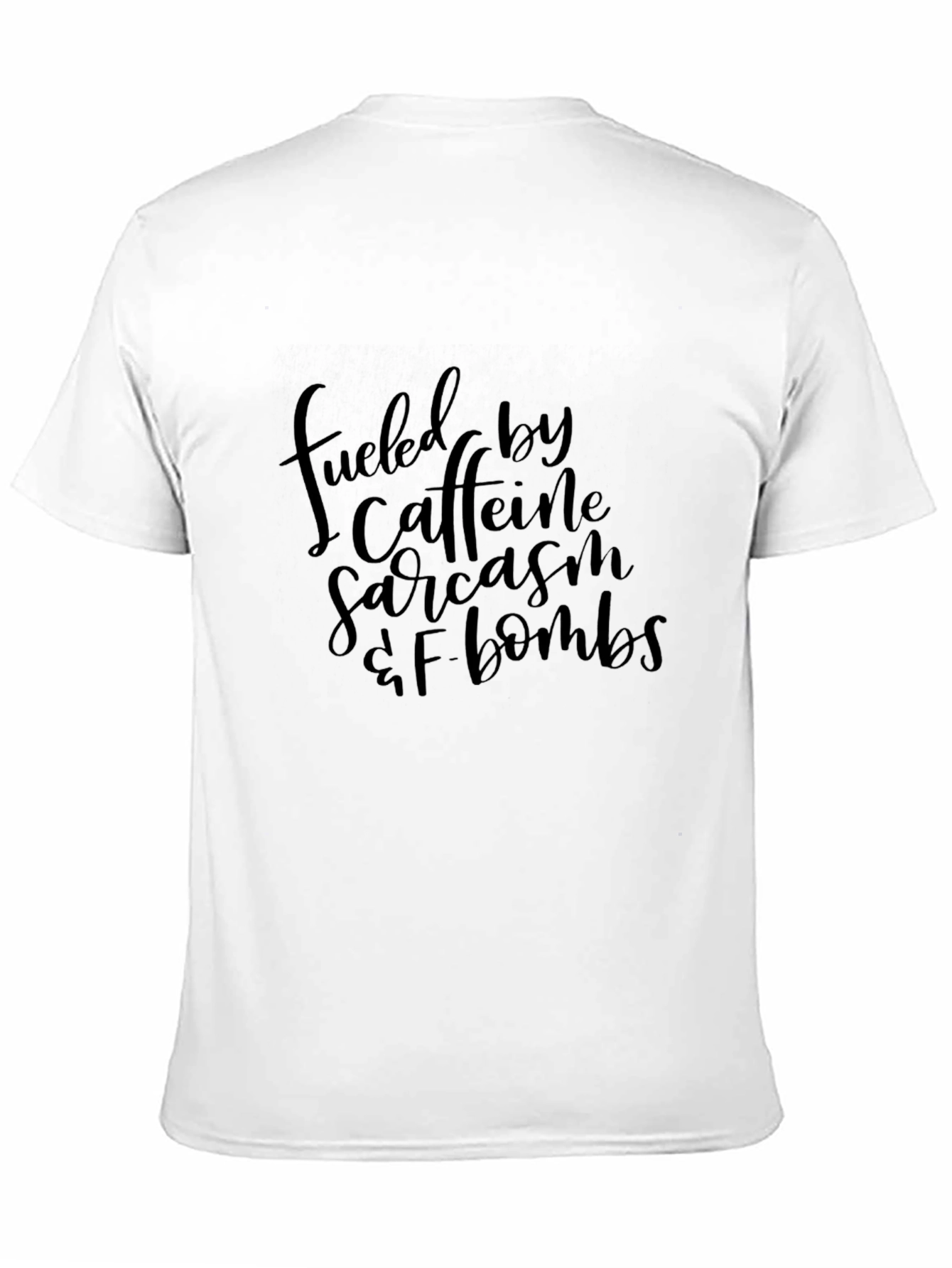 Fueled by Caffeine Graphic Tee - Black